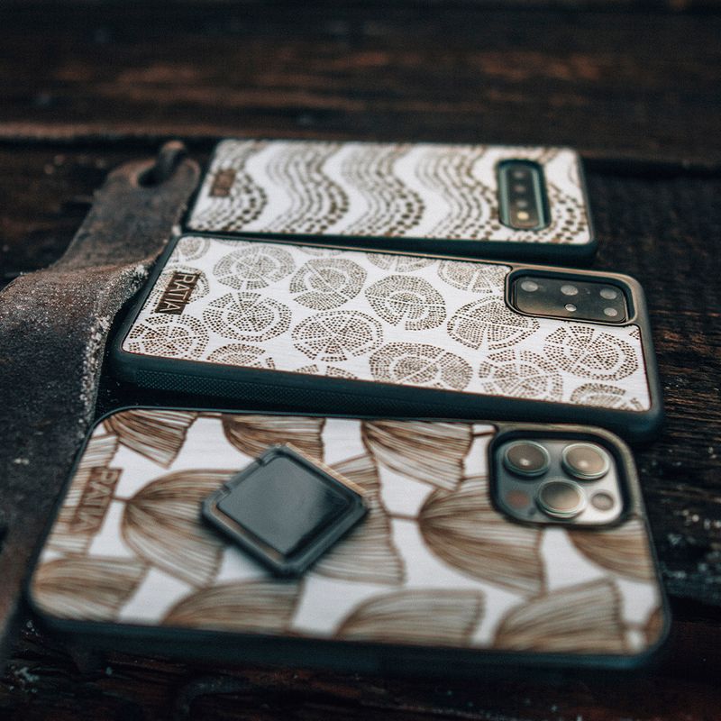 Kauniit RATIA-kuosit koristavat nyt myös puhelimia, kun RATIA aloittaa yhteistyön kotimaisen Lastun kanssa