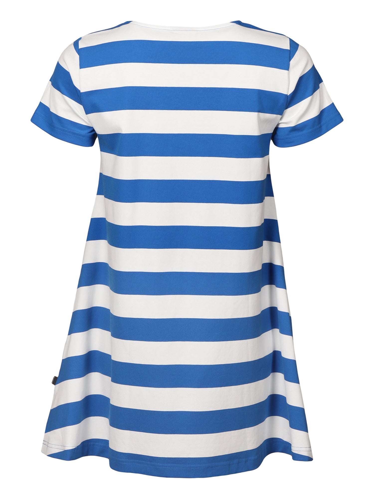 Pisara Tunic Stripe, White/Blue
