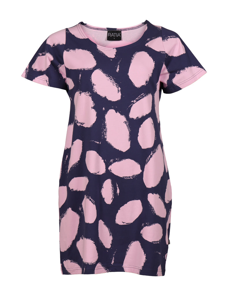 Sade Maxi T-shirt Papu, Purple