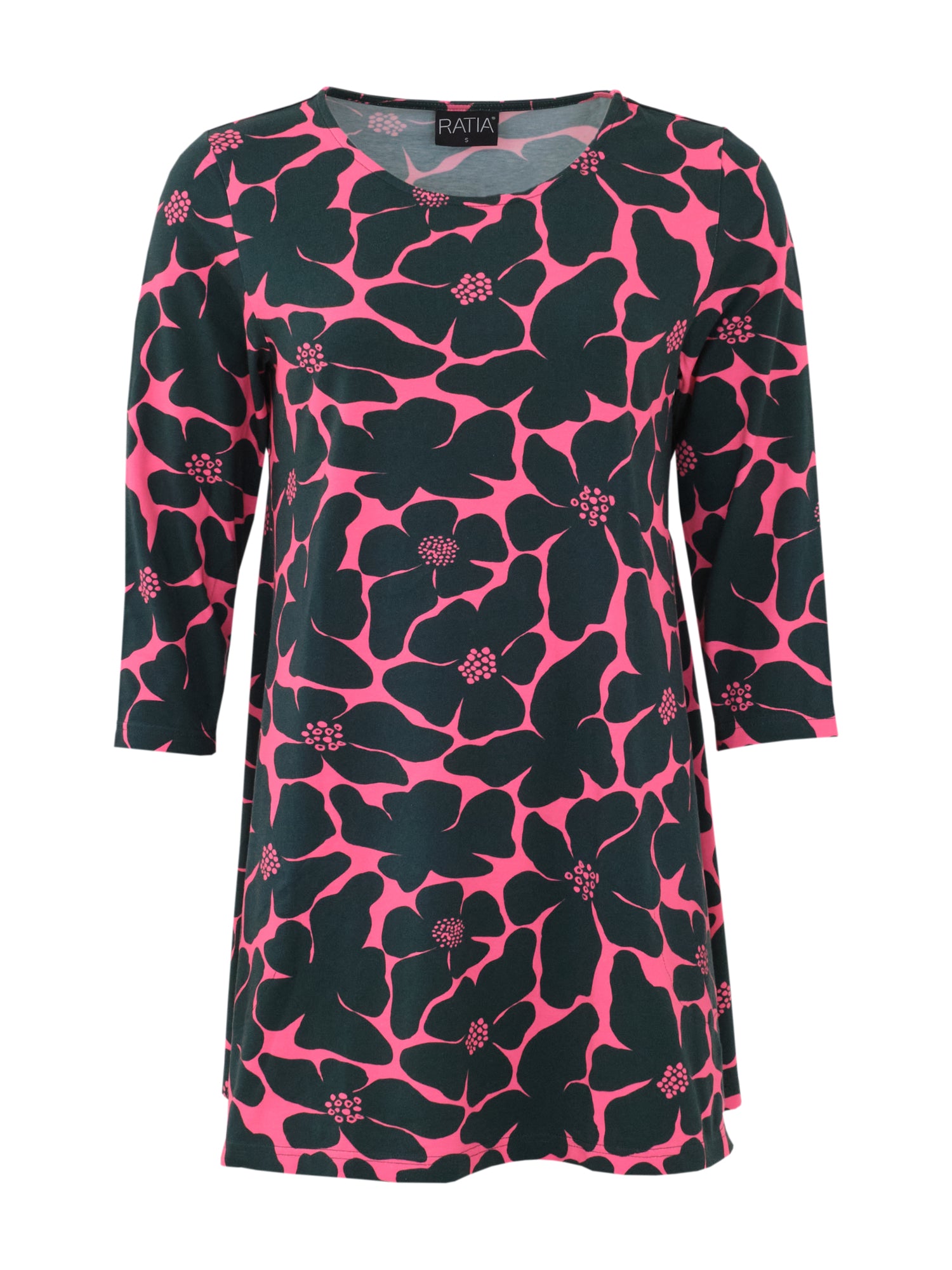 Pisara Tunic Tuulen viemää, Pink/Green
