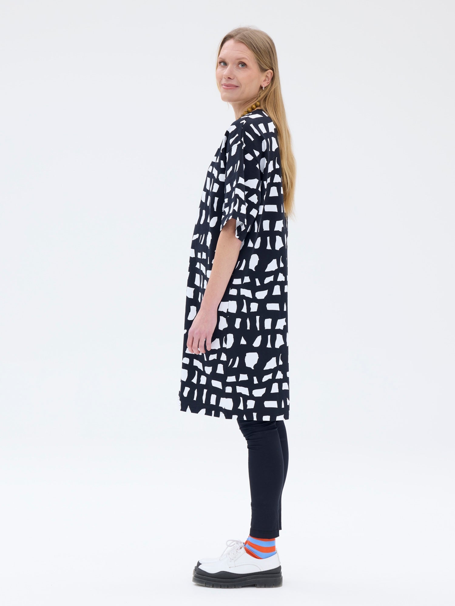 Milla Mekko Block, Musta/Valkoinen