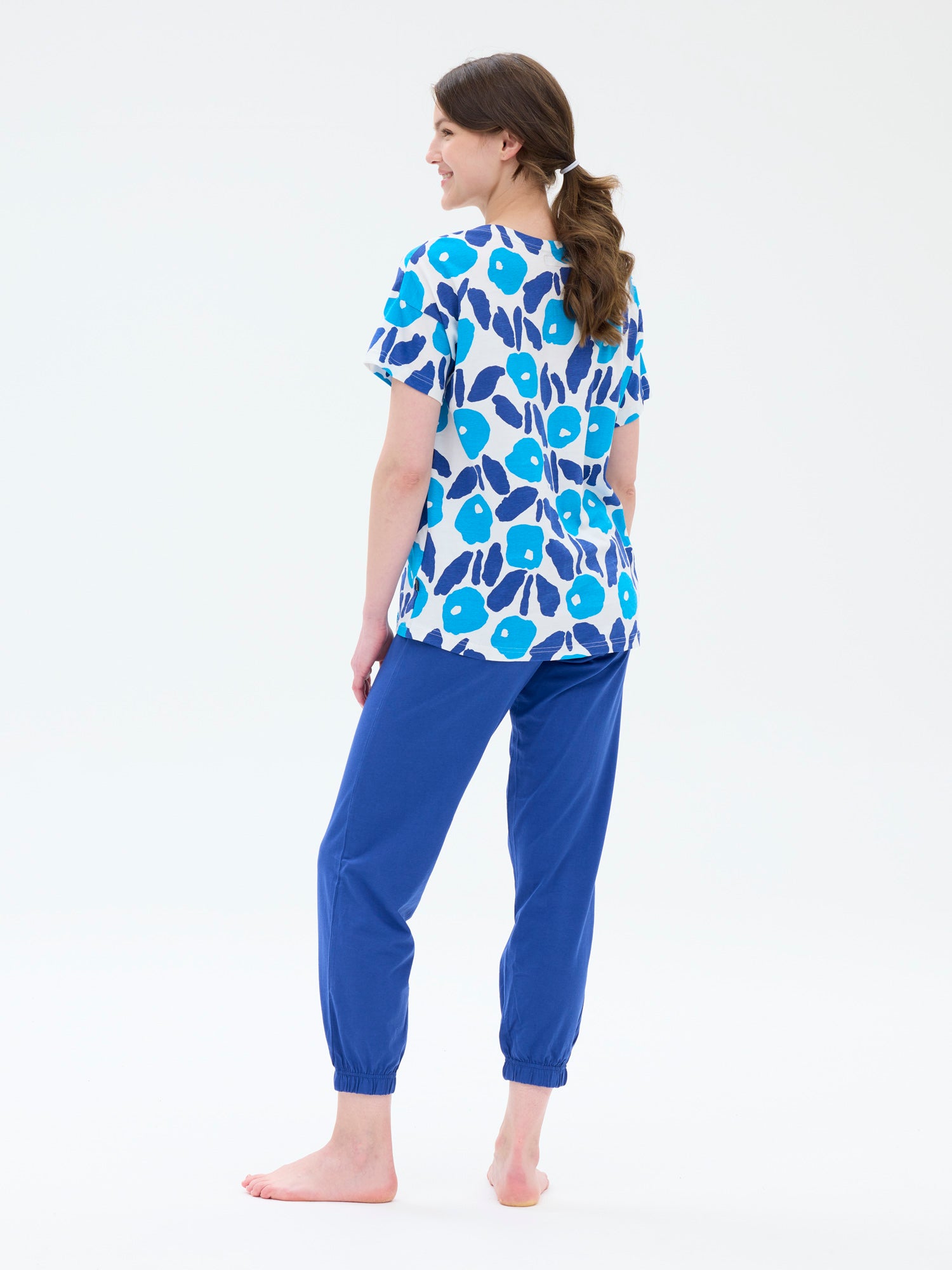 Pyjamas Nippu, Blue/White