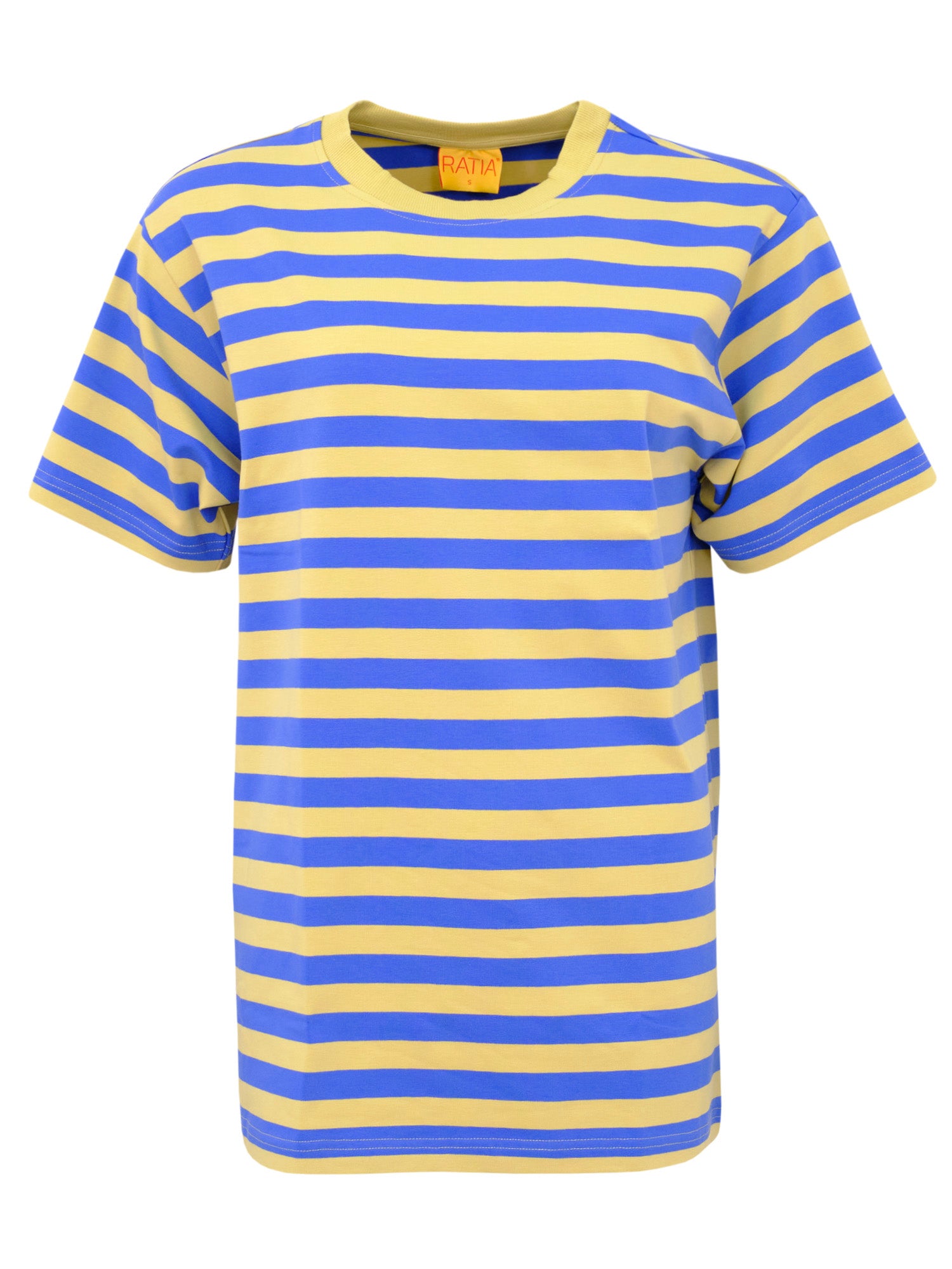 Unisex T-paita Novato Raita, Oliivi/Sininen