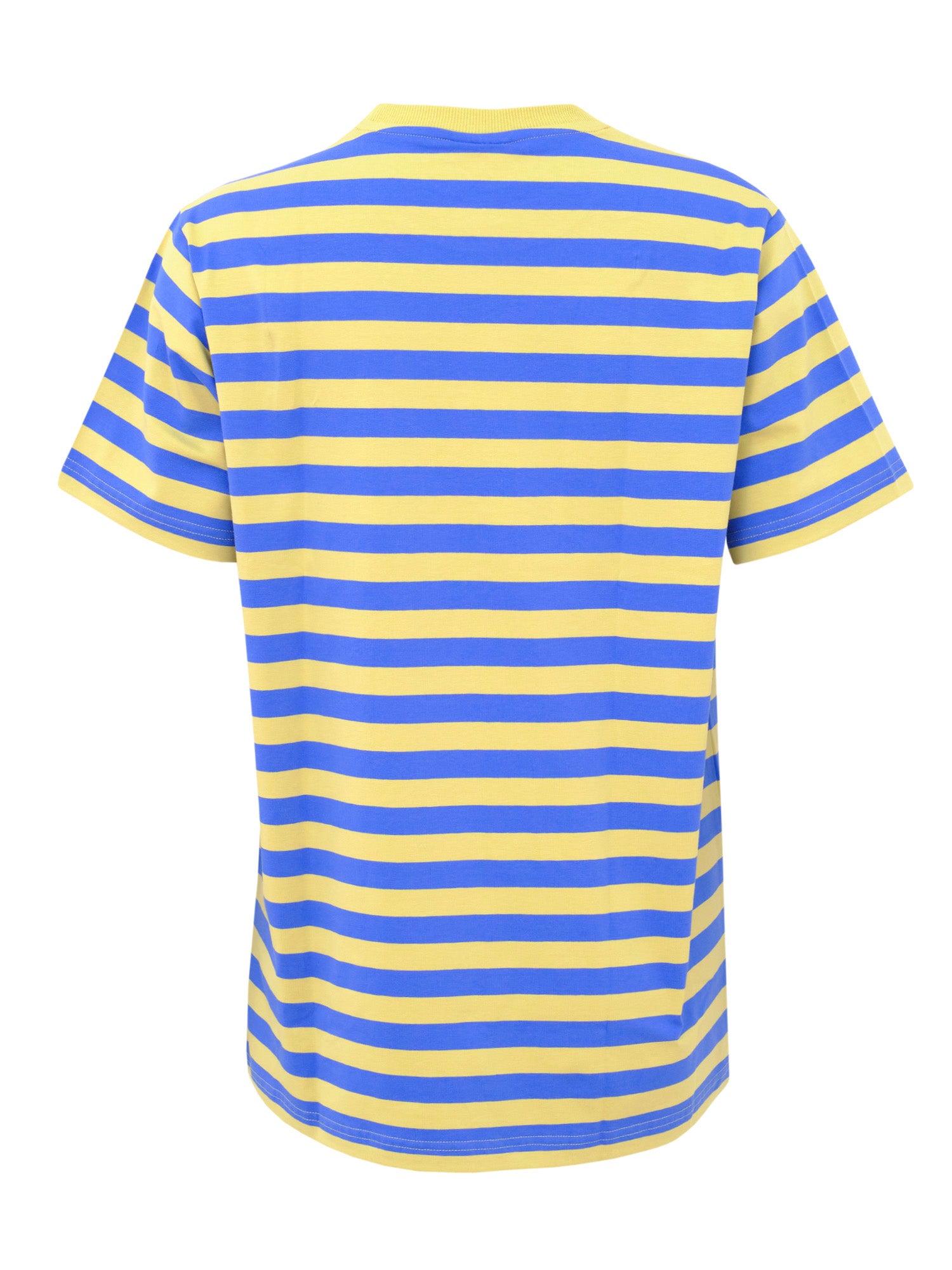 Unisex T-paita Novato Raita, Oliivi/Sininen