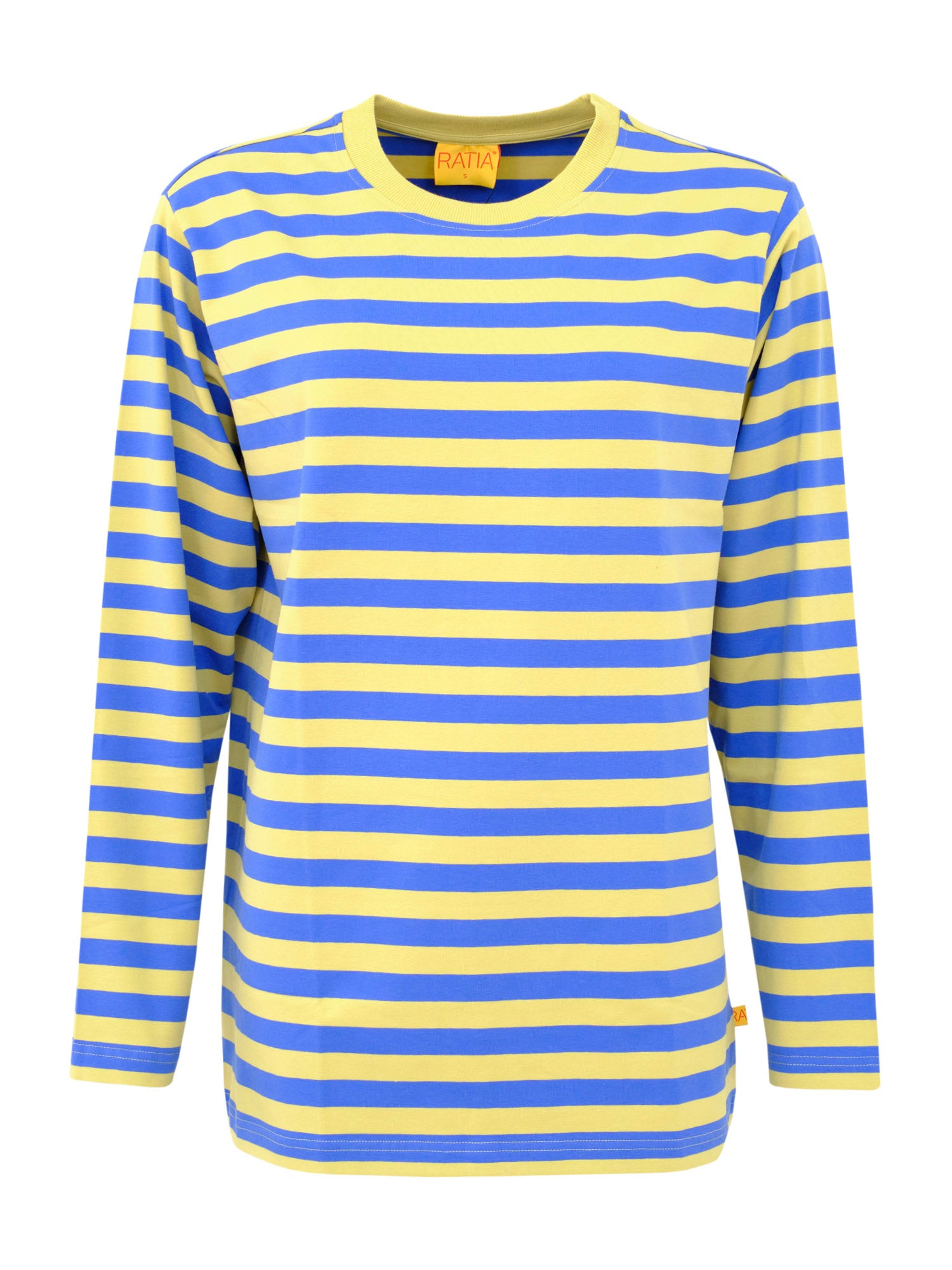 Unisex Shirt Modesto Stripe, Olive/Blue