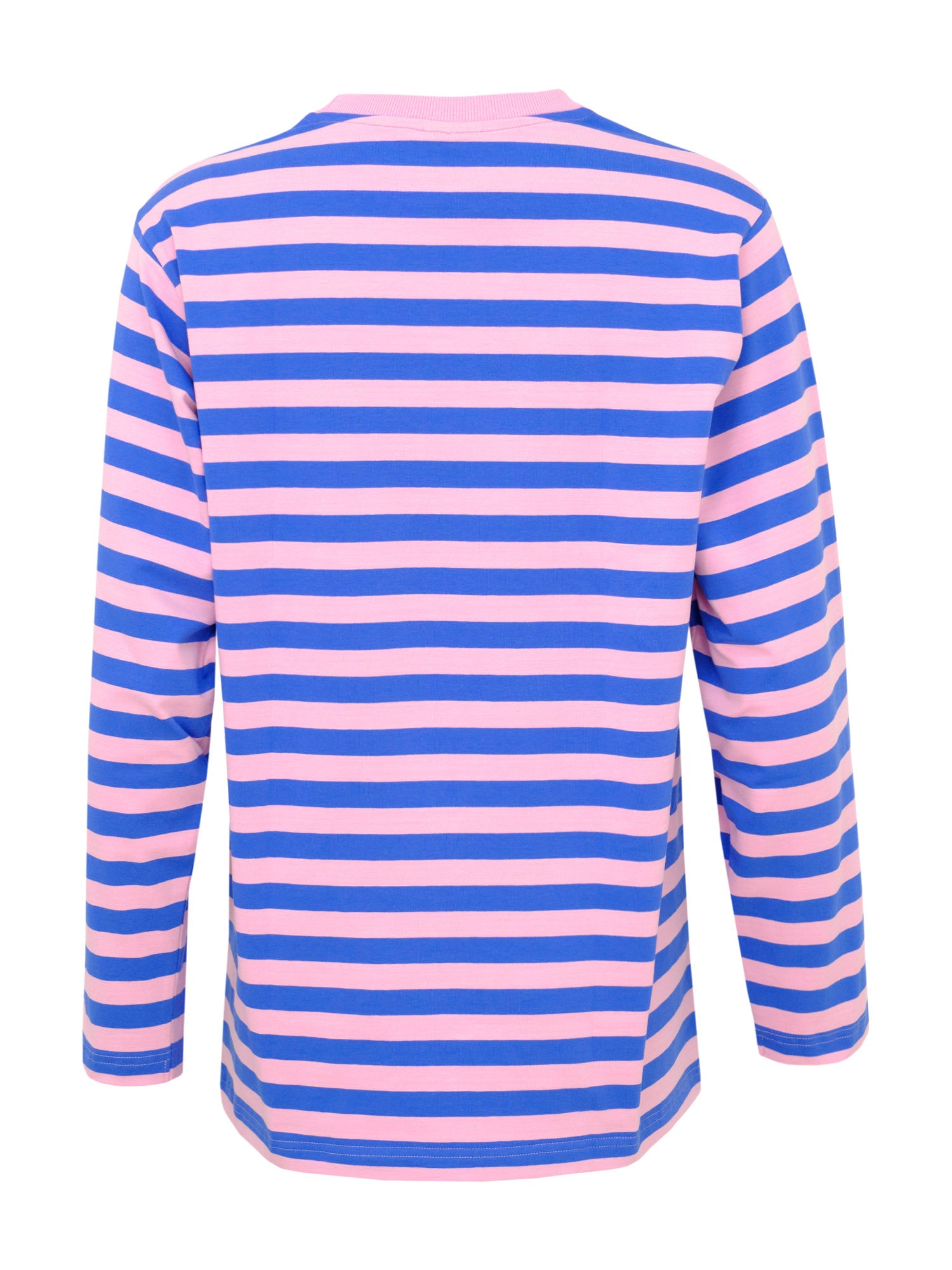 Unisex Shirt Modesto Stripe, Pink/Blue