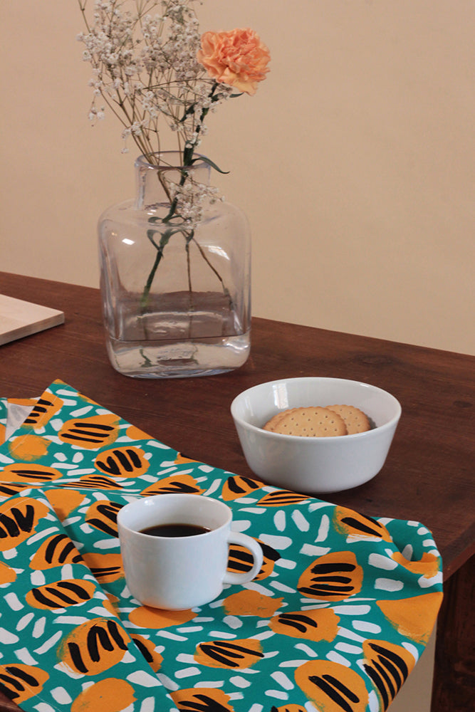 Keittiöpyyhe Esikko, Vihreä/Keltainen