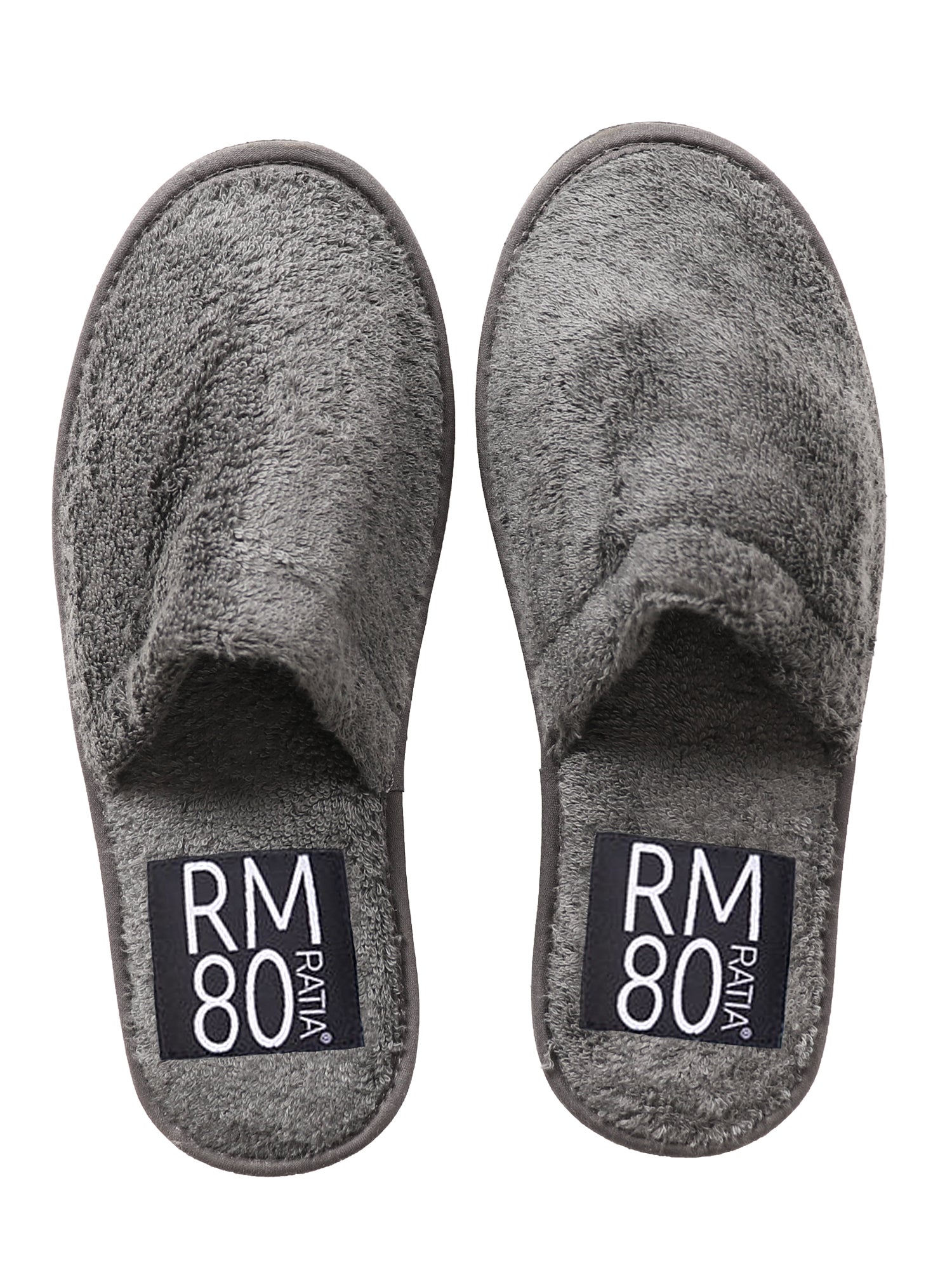RM80 Bath Slippers, Dark Grey