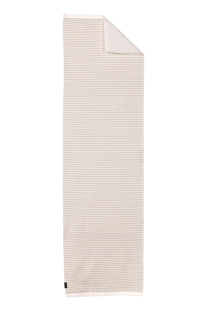 Hamam Towel, Sand/White