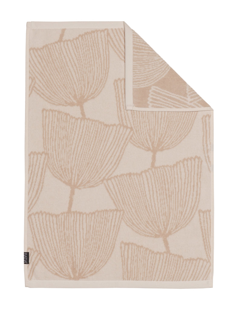 Hand Towel Cosmos, Beige/Grey