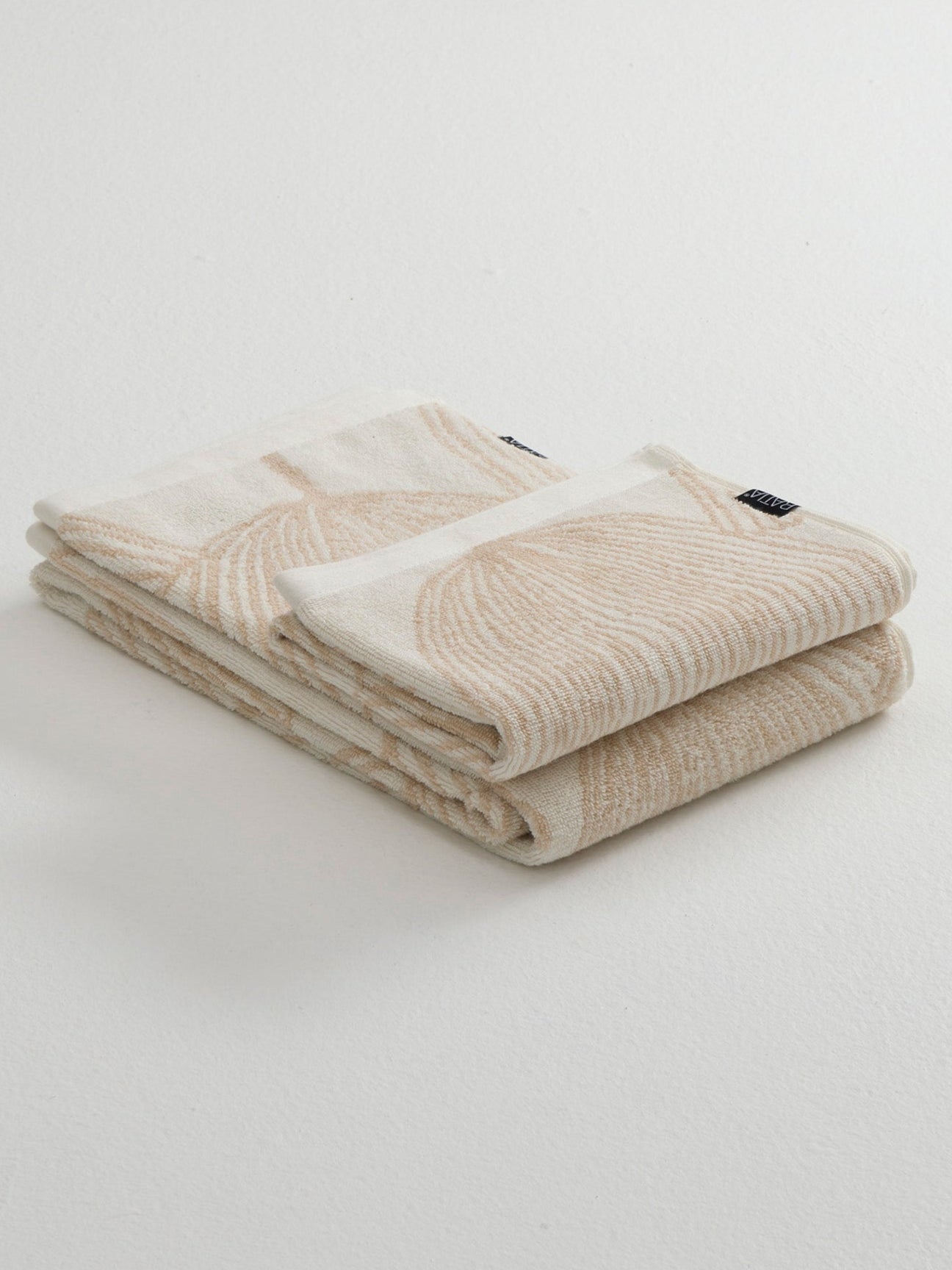 Hand Towel Cosmos, Beige/Grey