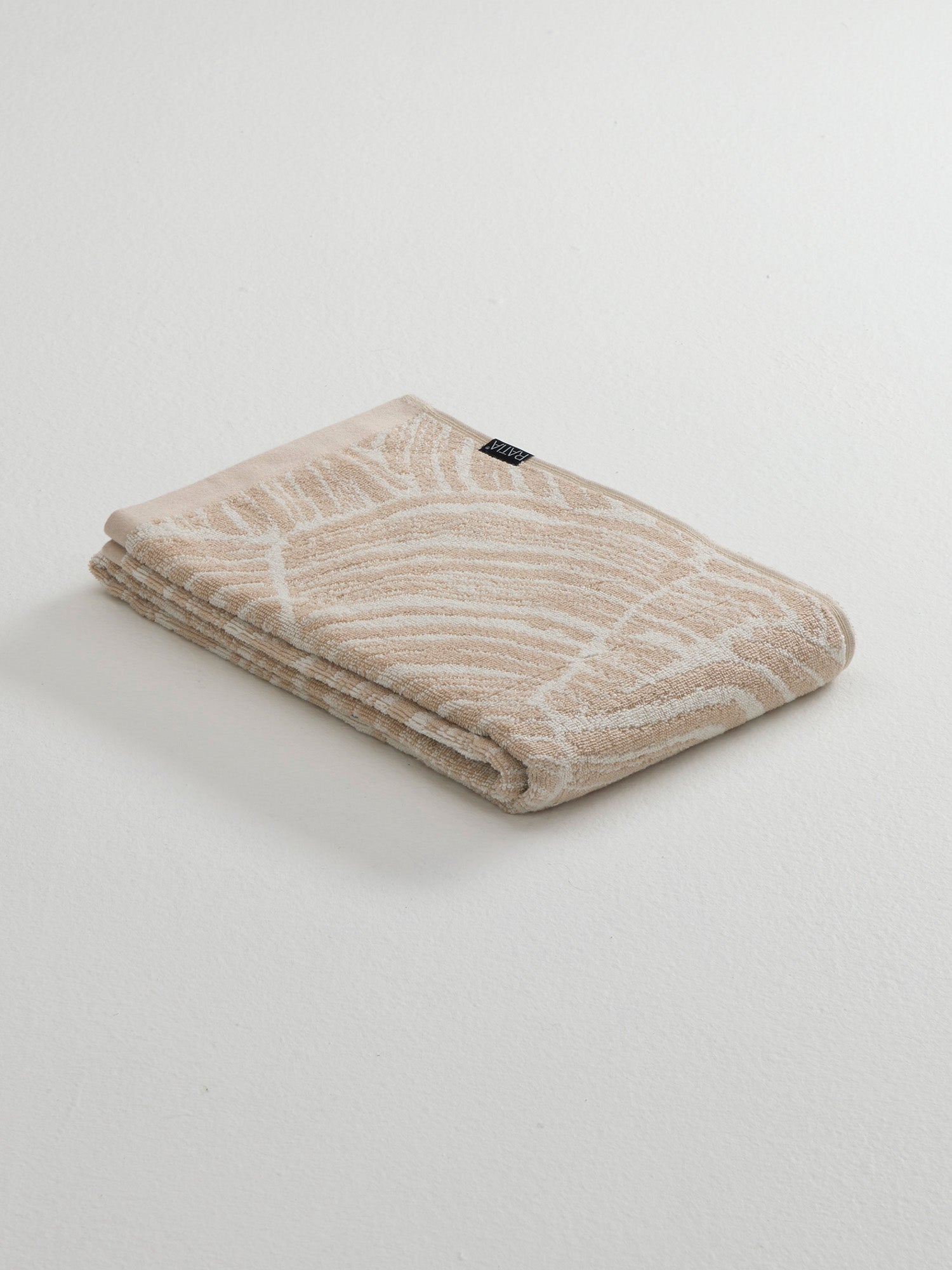 Kylpypyyhe Kalliolla, Beige/Harmaa
