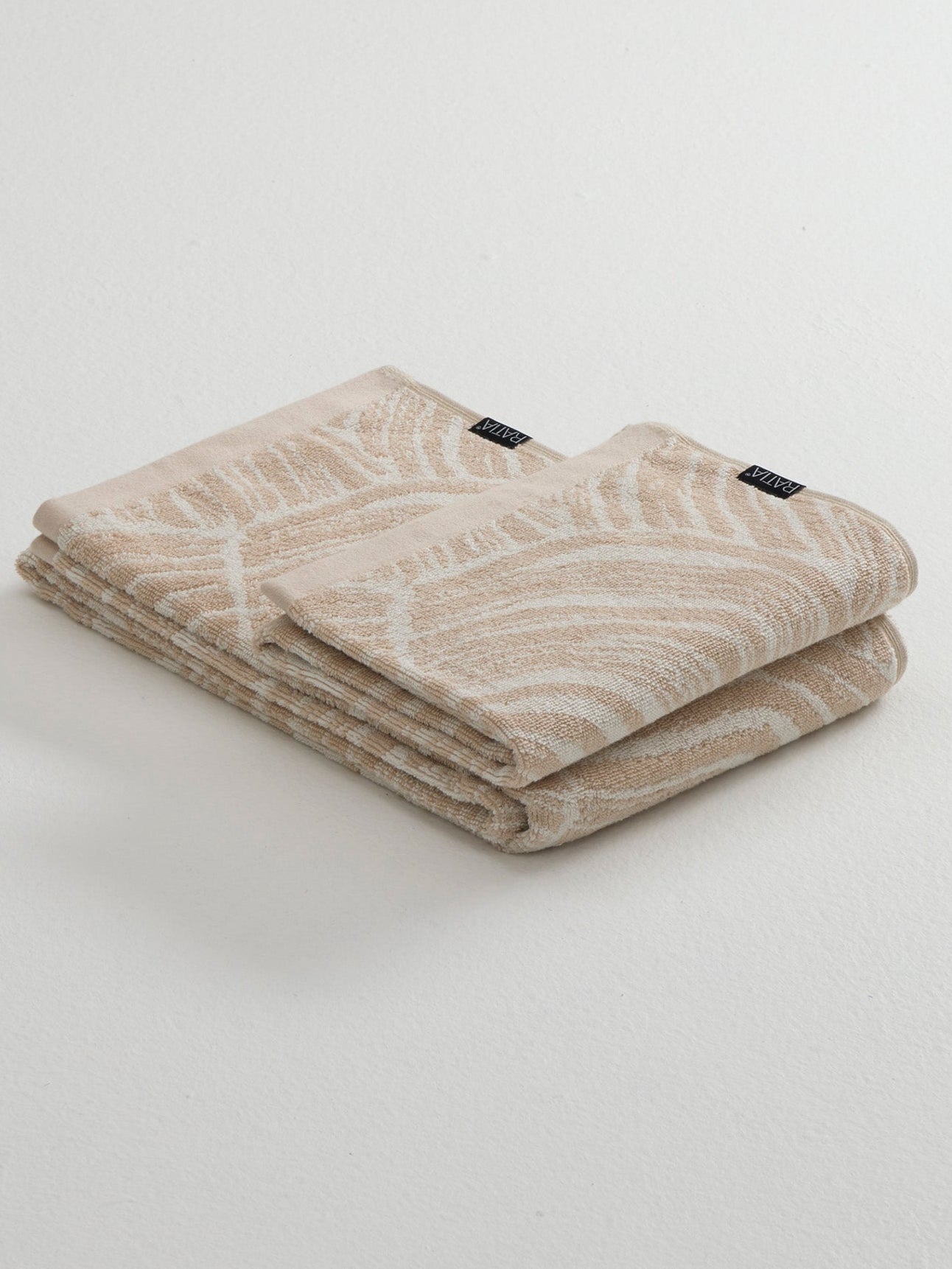 Hand Towel Kalliolla, Beige/Grey