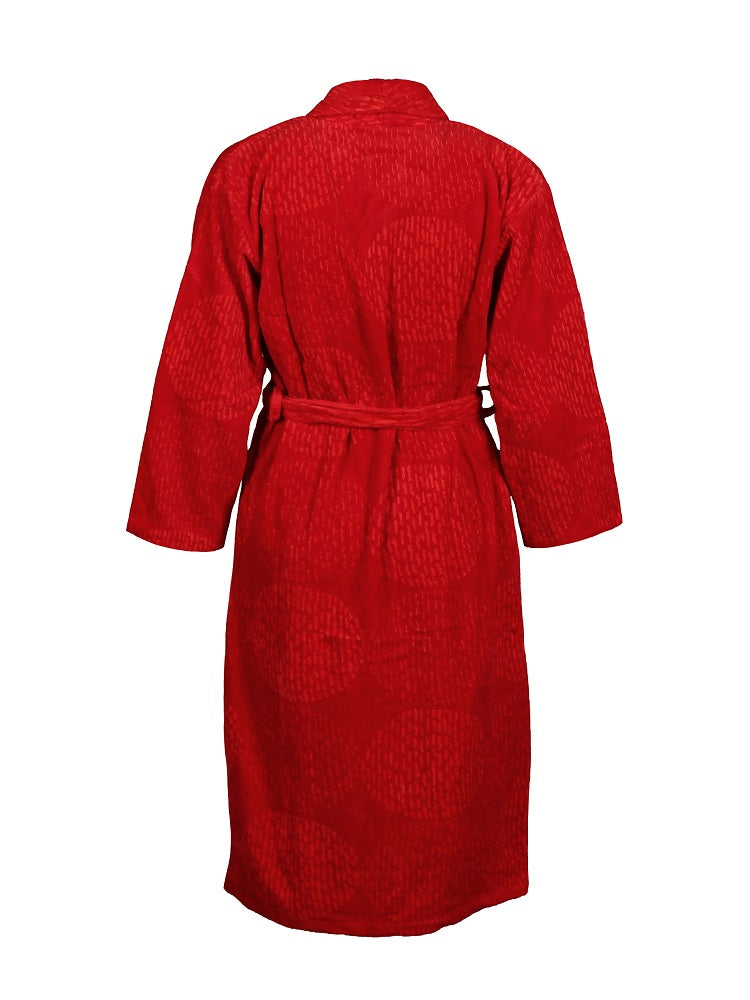 Women's Bathrobe Pensseli, Red