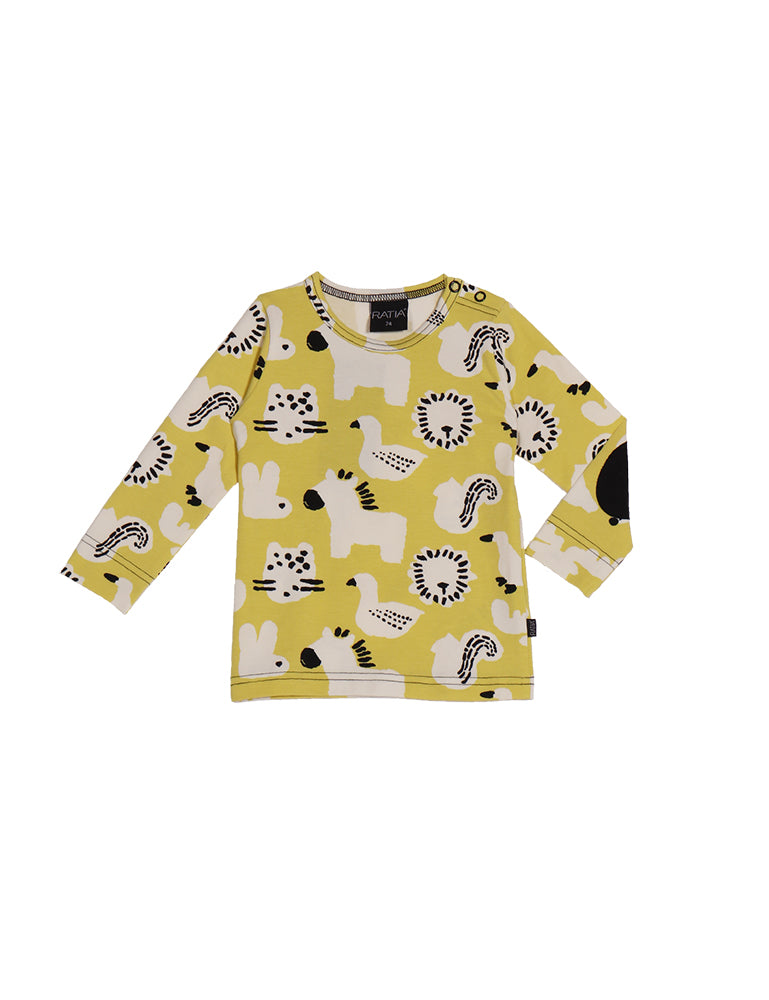 Vauvojen Pikähihainen Paita, Lutuset Sitrus