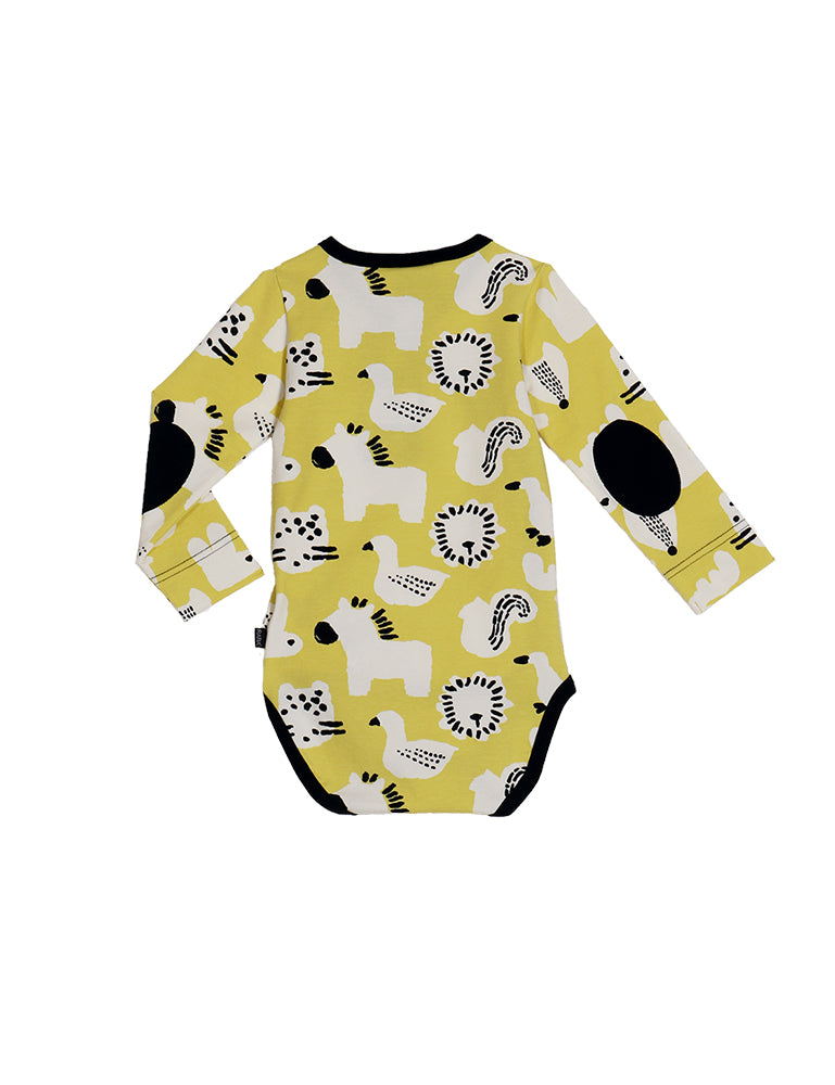 Vauvojen Pitkähihainen Kietaisubody, Lutuset Sitrus