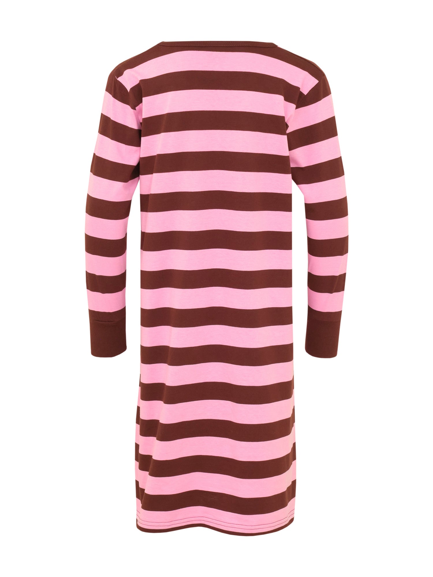 Children's Nightgown Stripe, Pink/Burgundy