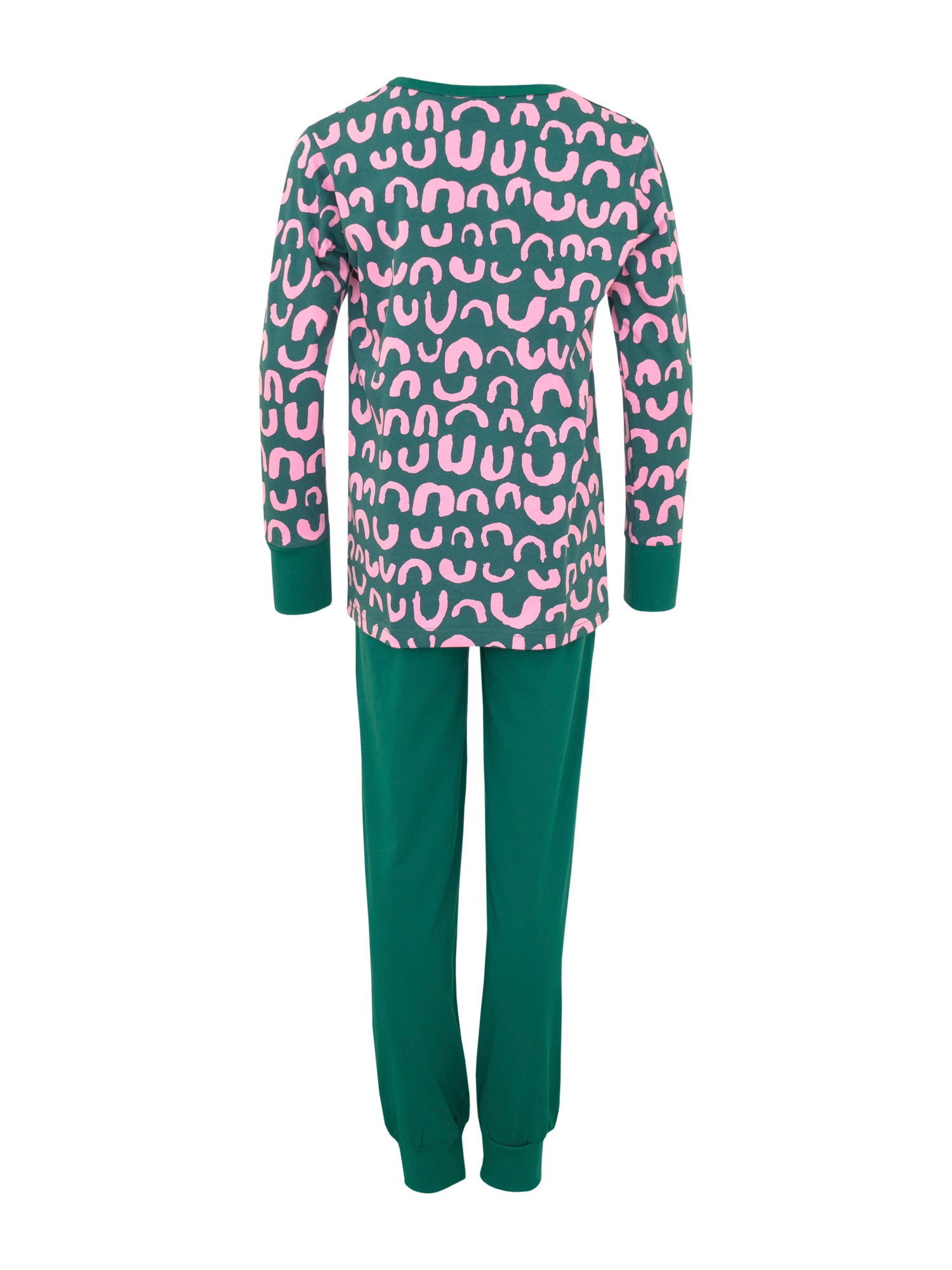 Children's Pyjamas Nurinkurin, Pink/Green