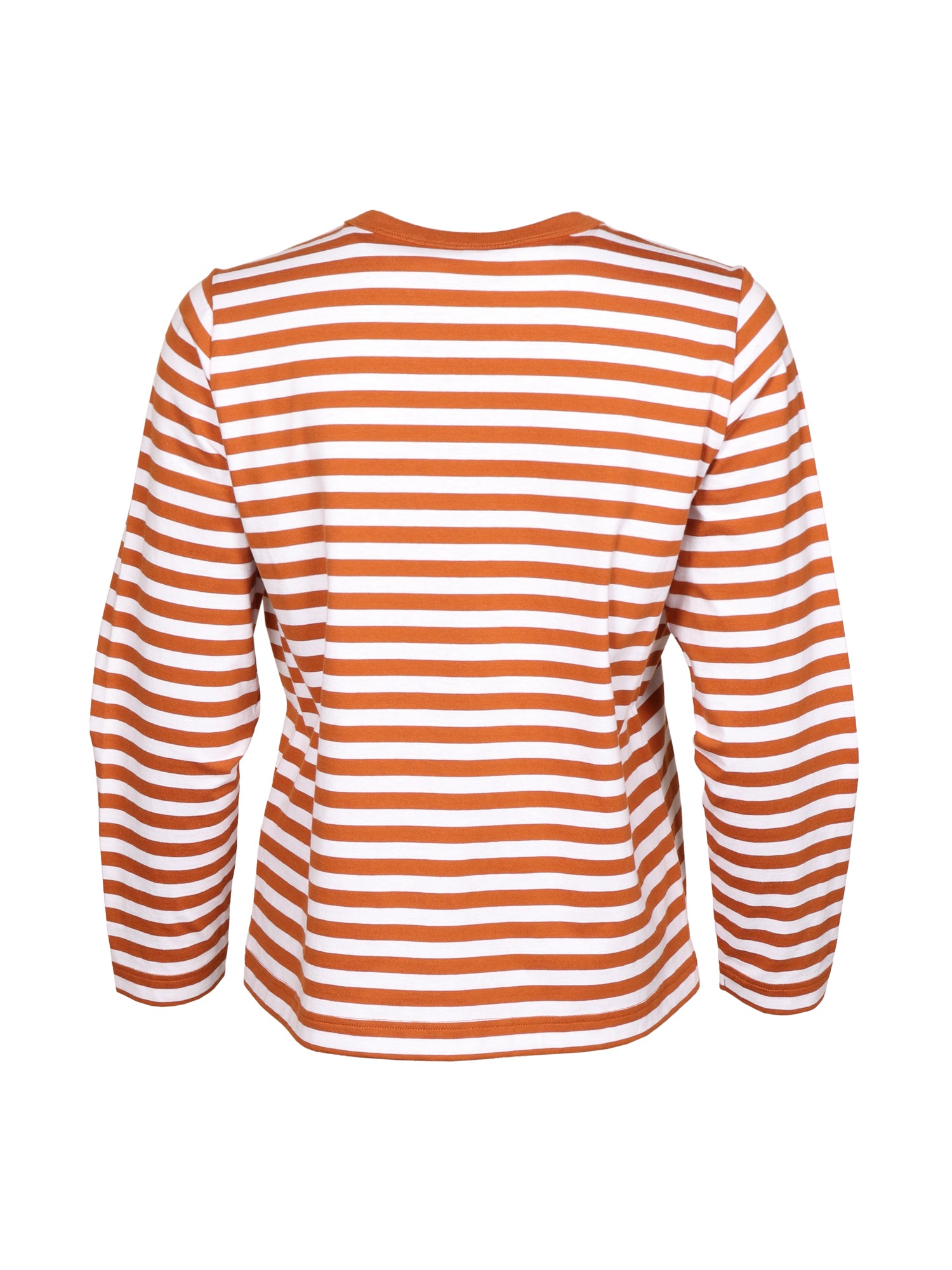 Miia Shirt Stripe, White/Brown