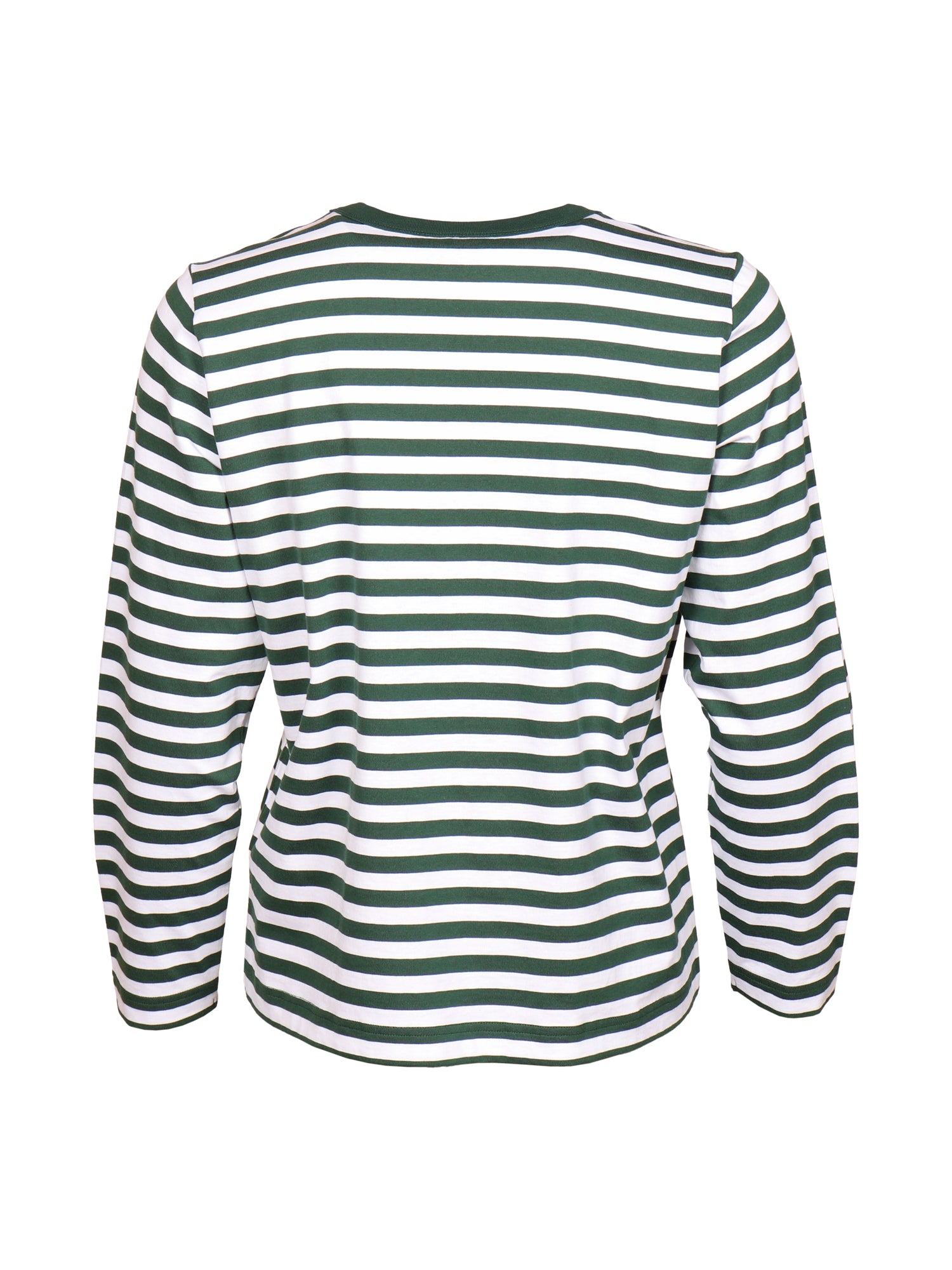 Miia Shirt Stripe, White/Green