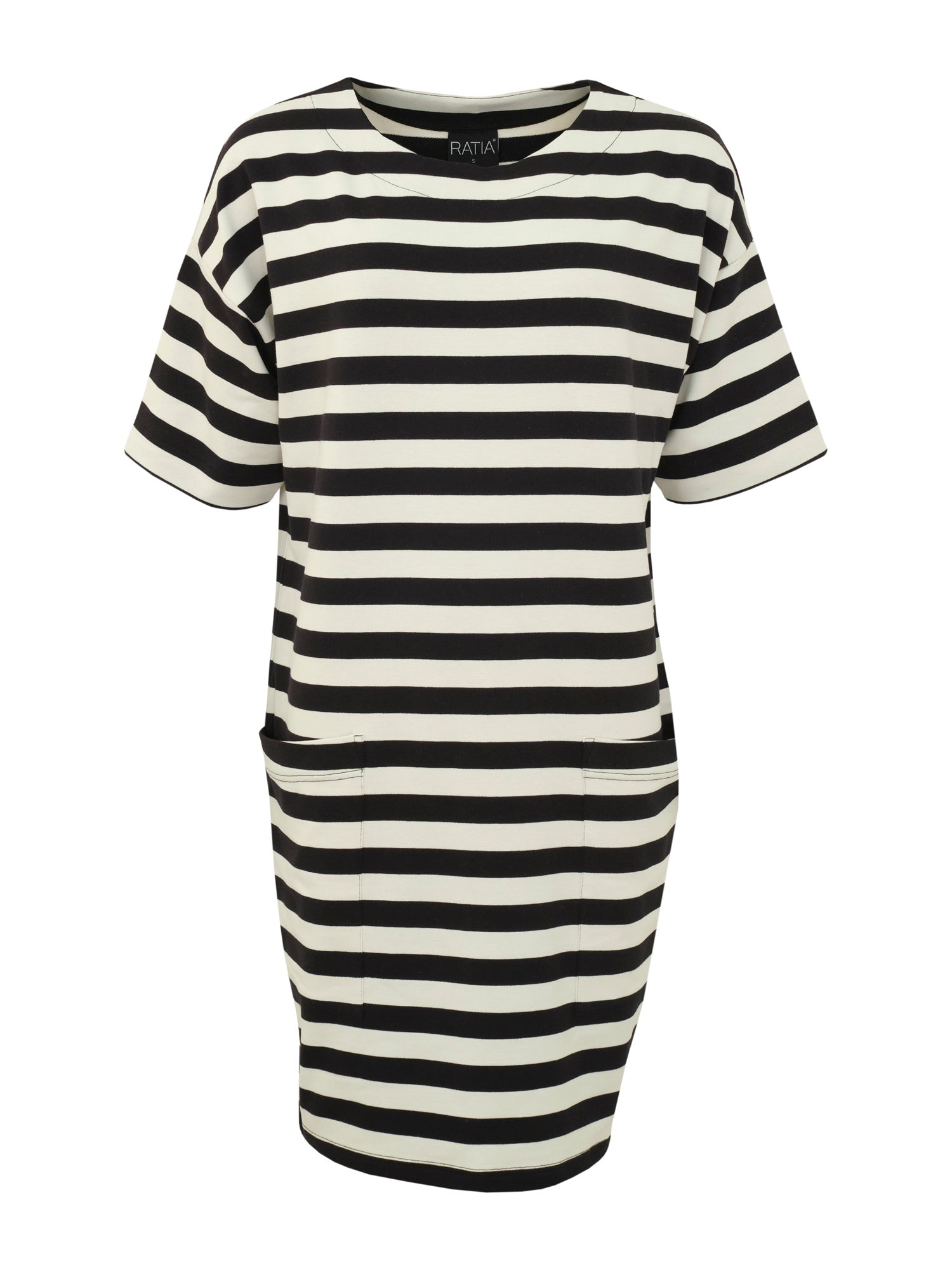 Eevi Tunika Raita, Musta/Valkoinen