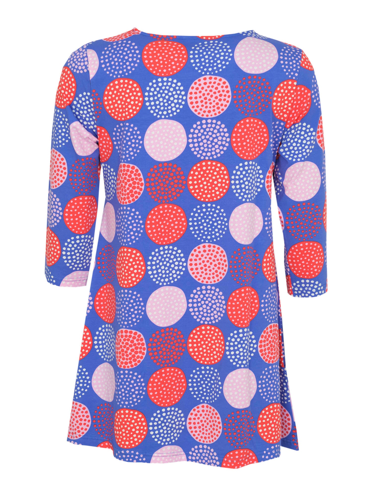 Pisara Tunika 3/4 hiha Lumipallo,Sininen/Punainen