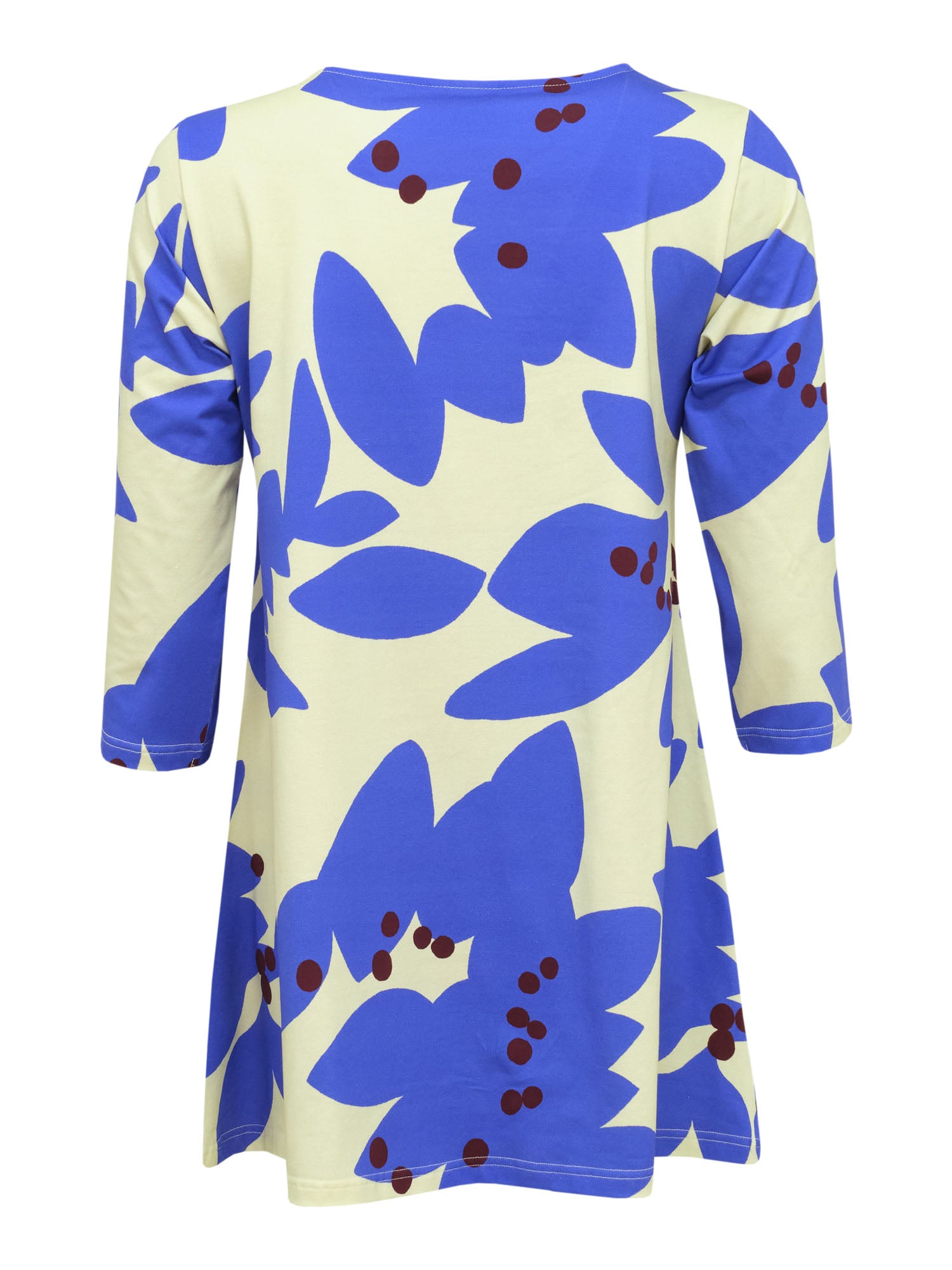 Pisara tunic 3/4 sleeve Orapaatsama, Blue