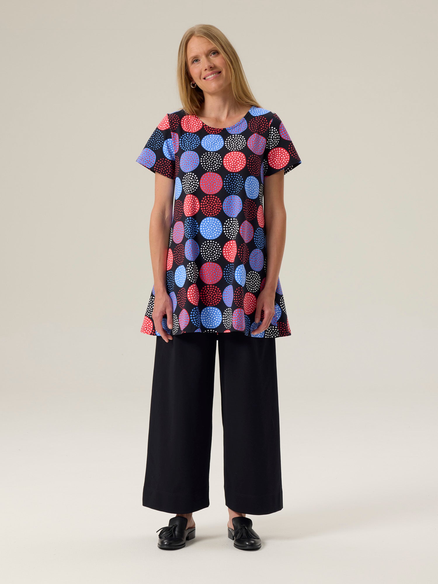 Pouta T-shirt Lumipallo, Blue/Red