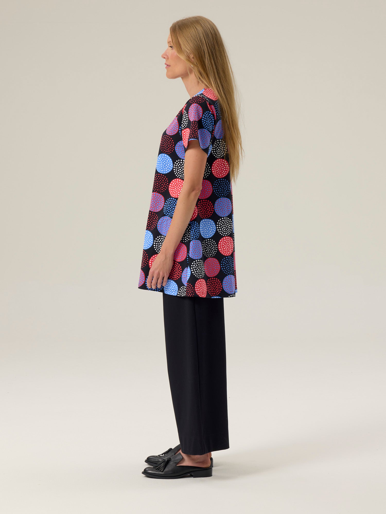 Pouta T-shirt Lumipallo, Blue/Red