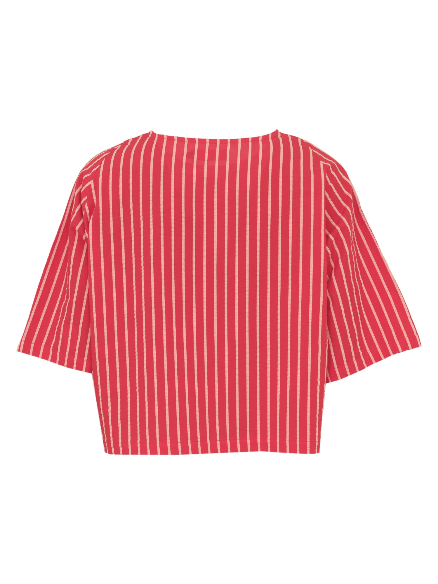 Hehku Shirt Raita, Red/White
