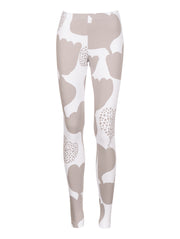 Leggings Ulpukka, Beige/White