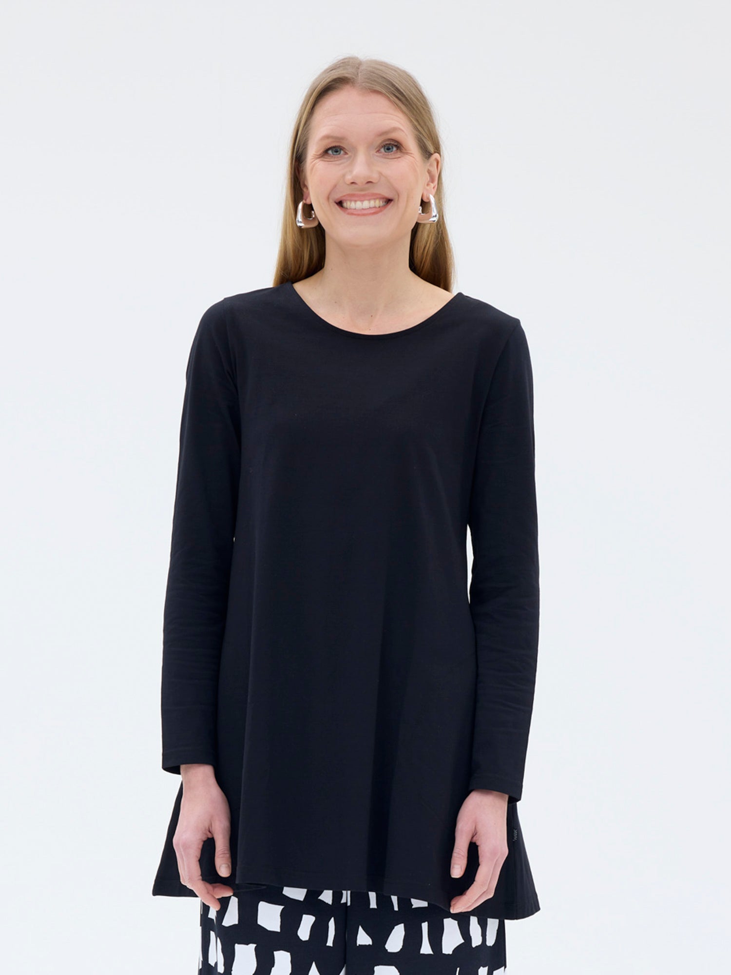 Pisara Tunic 1/1 sleeve, Black