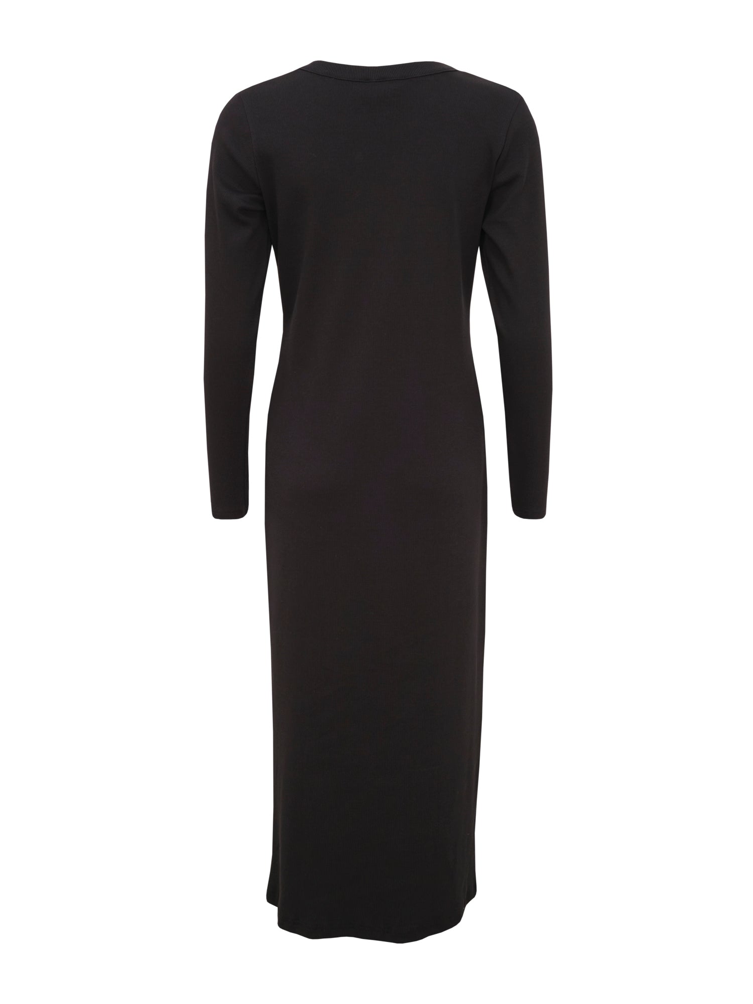 Berkeley Ribbed Dress, Black