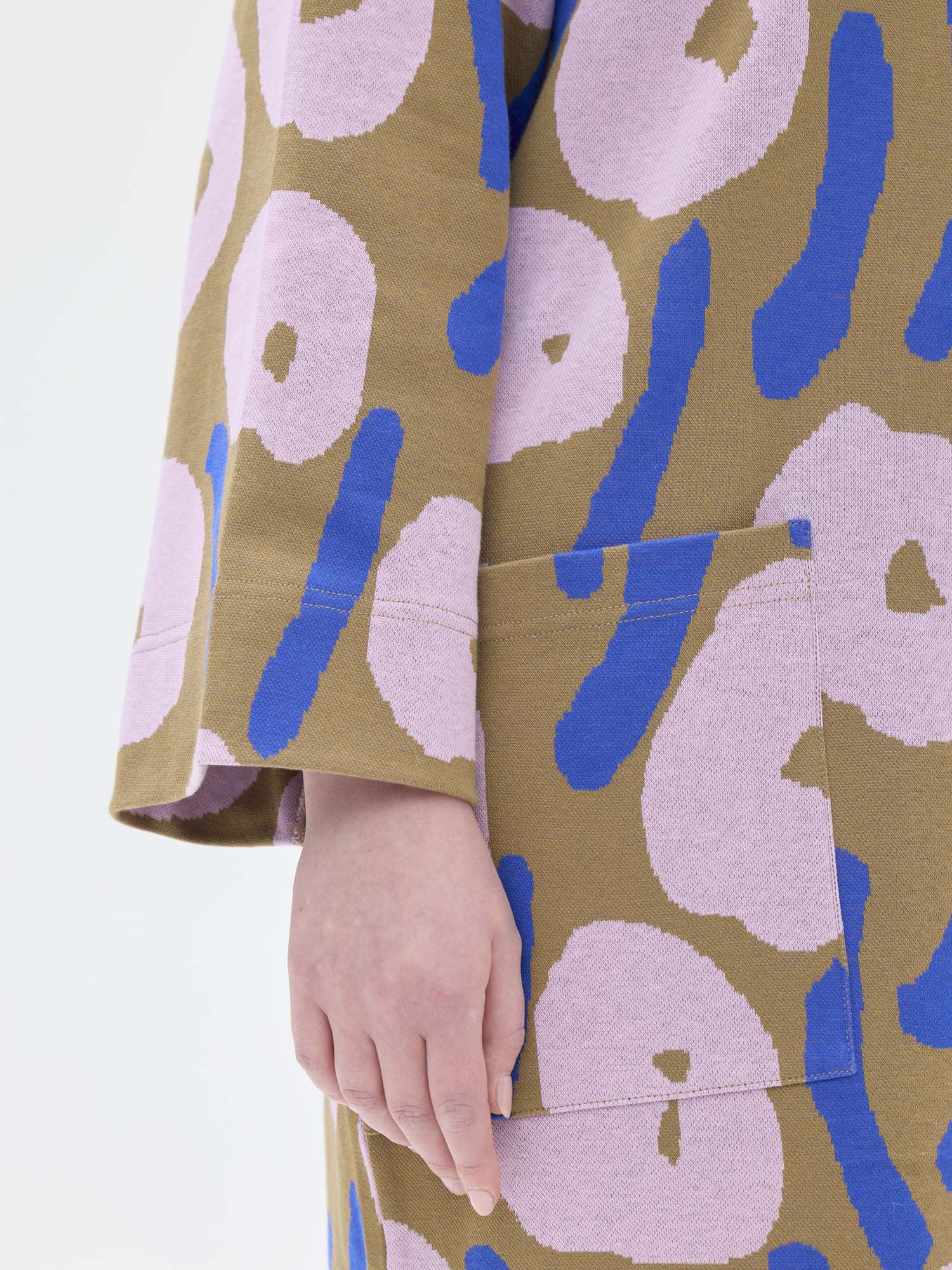 Nikita Knitted Dress Nuppunen, Latte