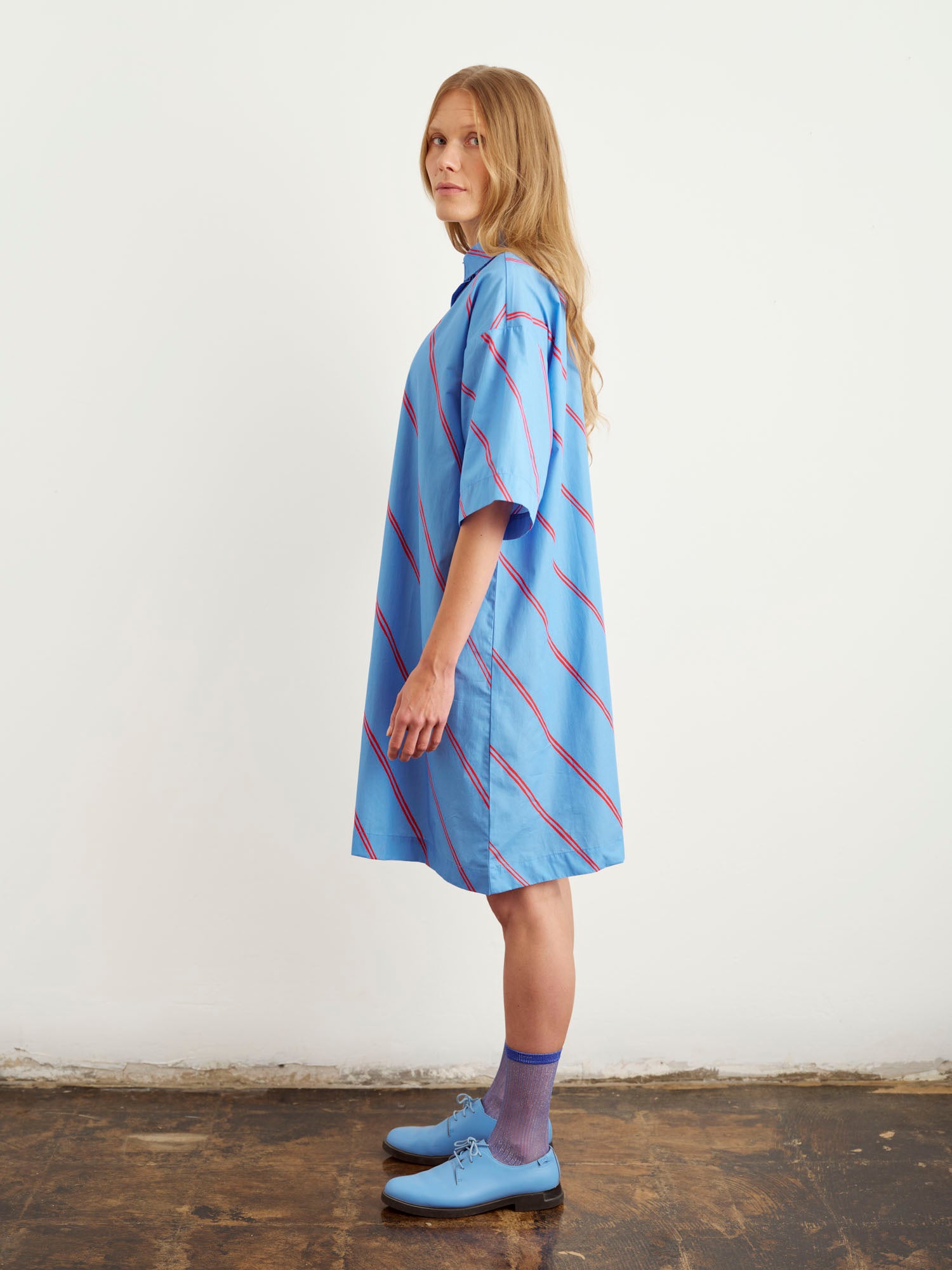 Kaste Shirt Dress Suunta, Blue