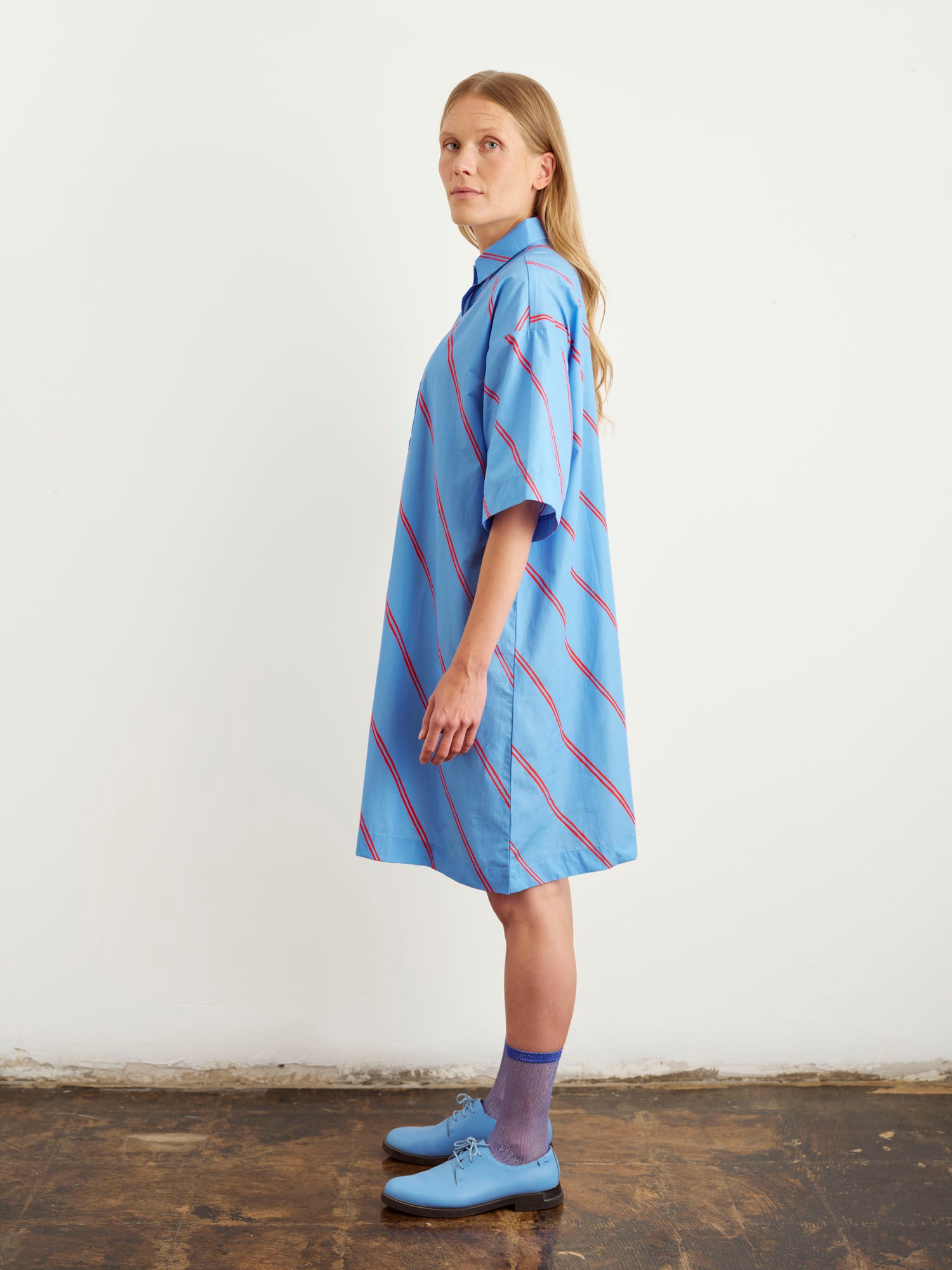 Kaste Shirt Dress Suunta, Blue