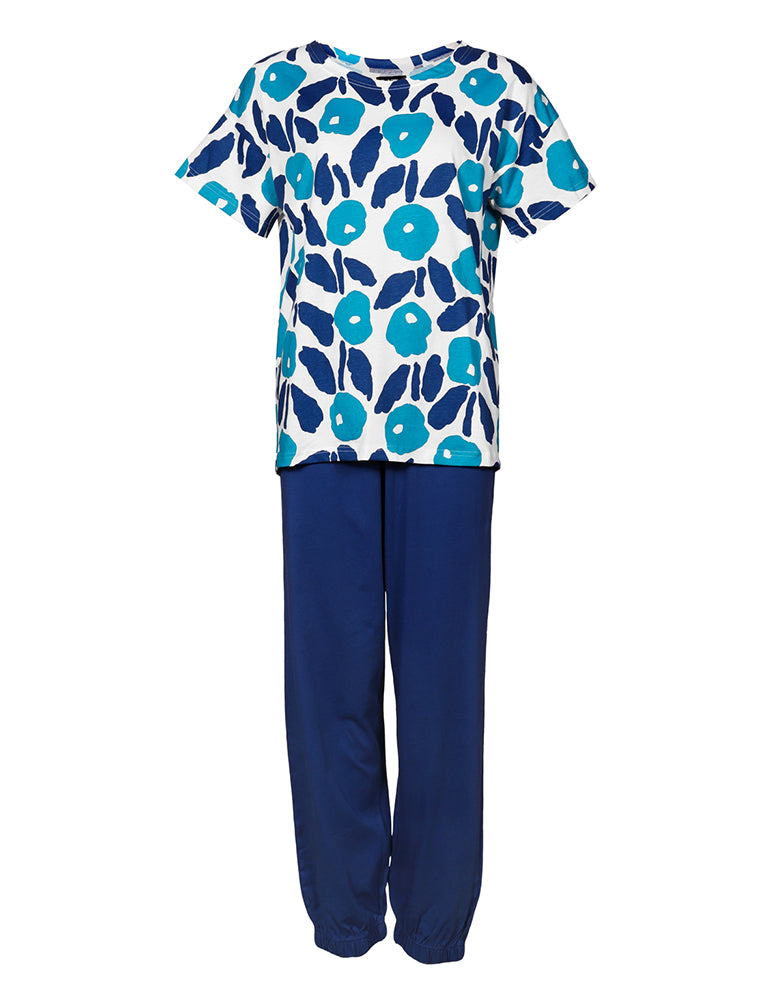 Pyjamas Nippu, Blue/White
