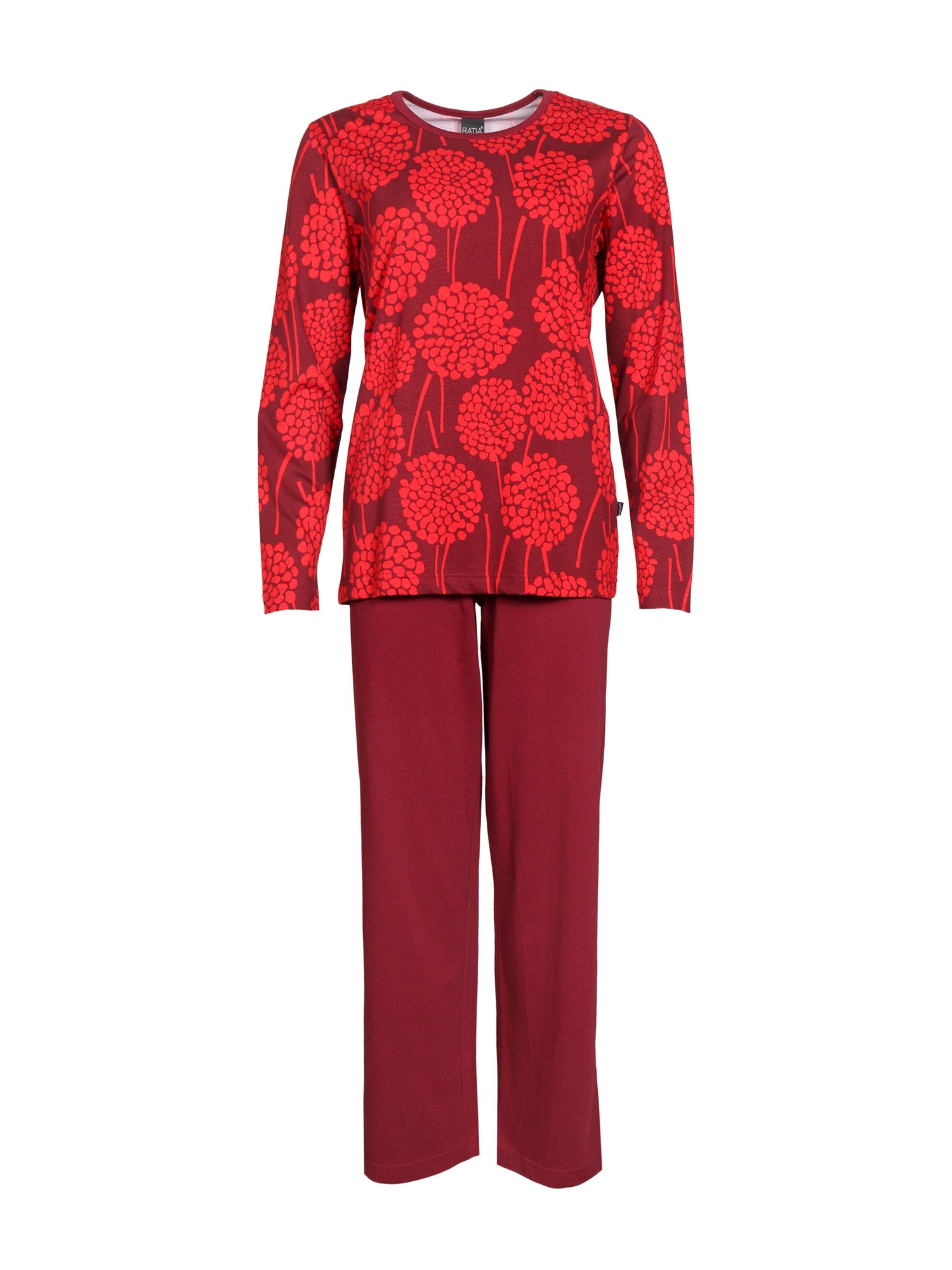 Sofia Pajamas Daaliat, Red