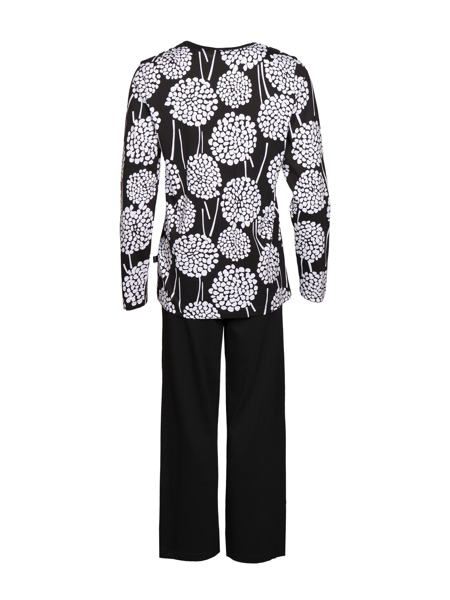 Sofia Pajamas Daaliat, Black/White