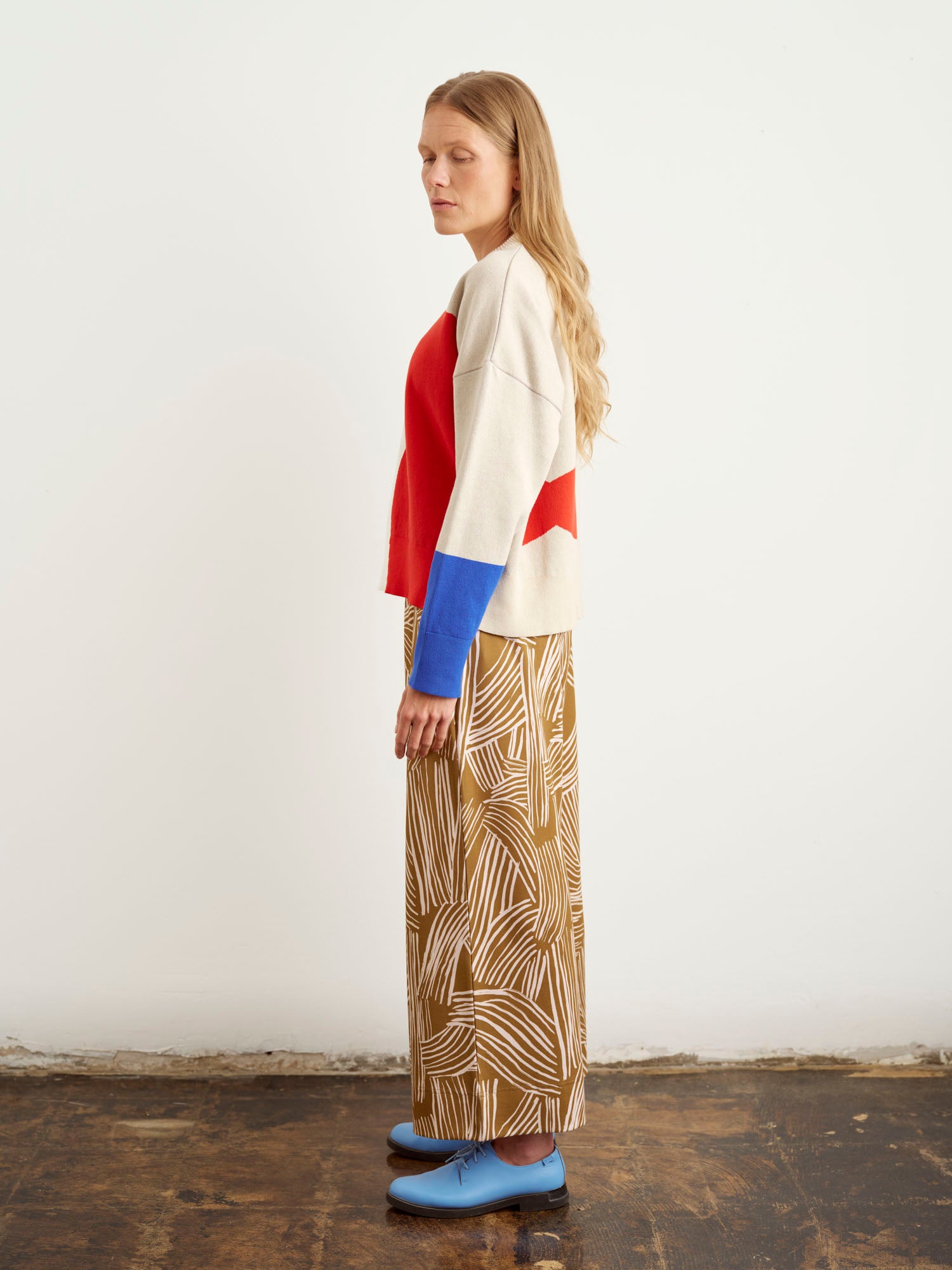 Vire Pants Korret, Brown