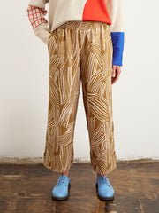 Vire Pants Korret, Brown