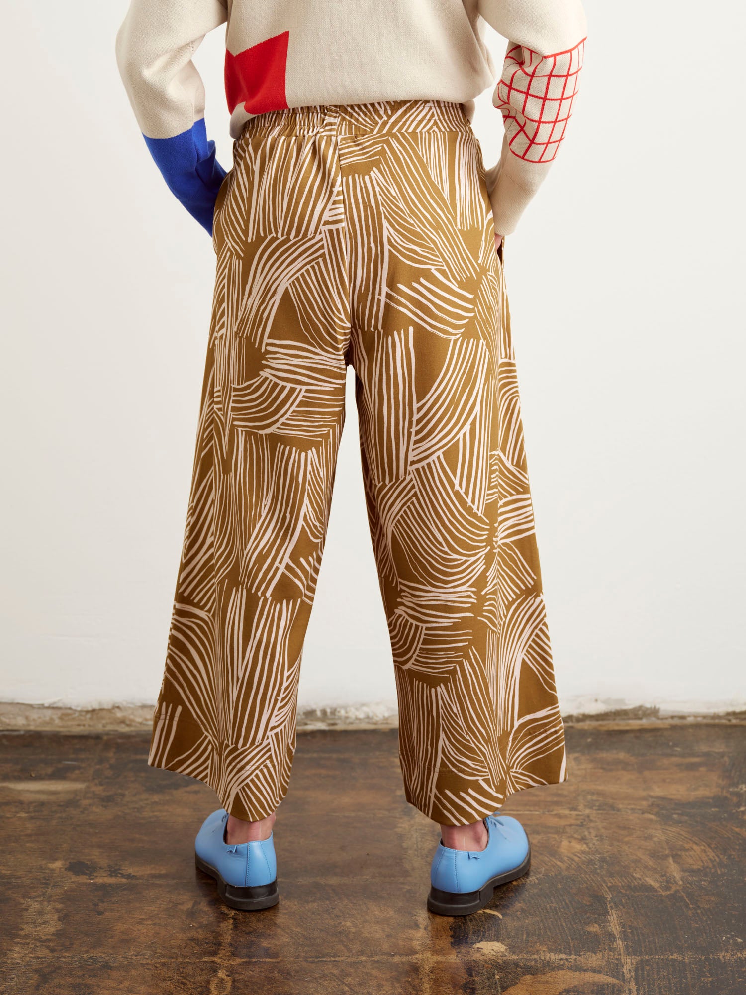 Vire Pants Korret, Brown