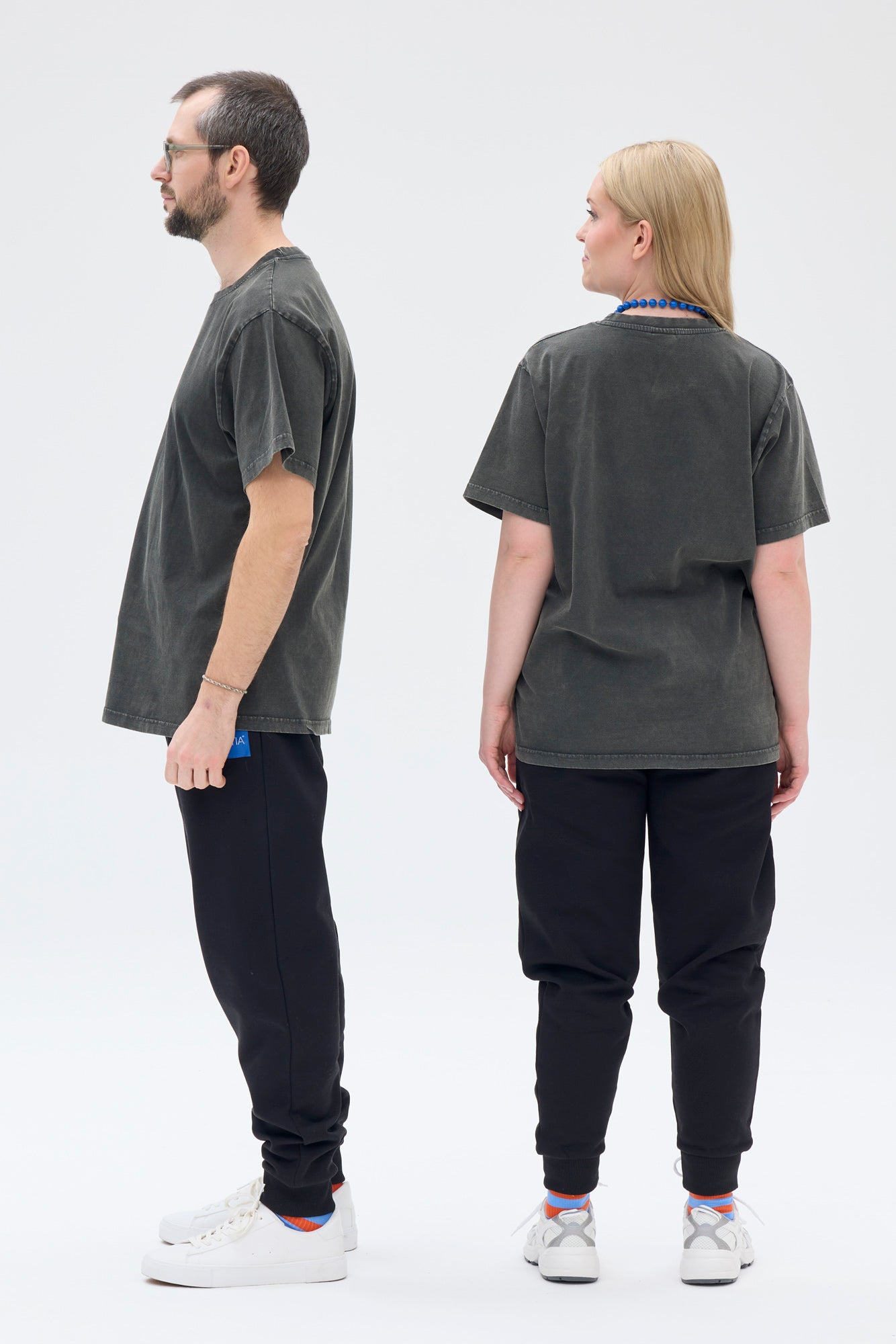 Pauli Unisex T-paita, Tummanharmaa