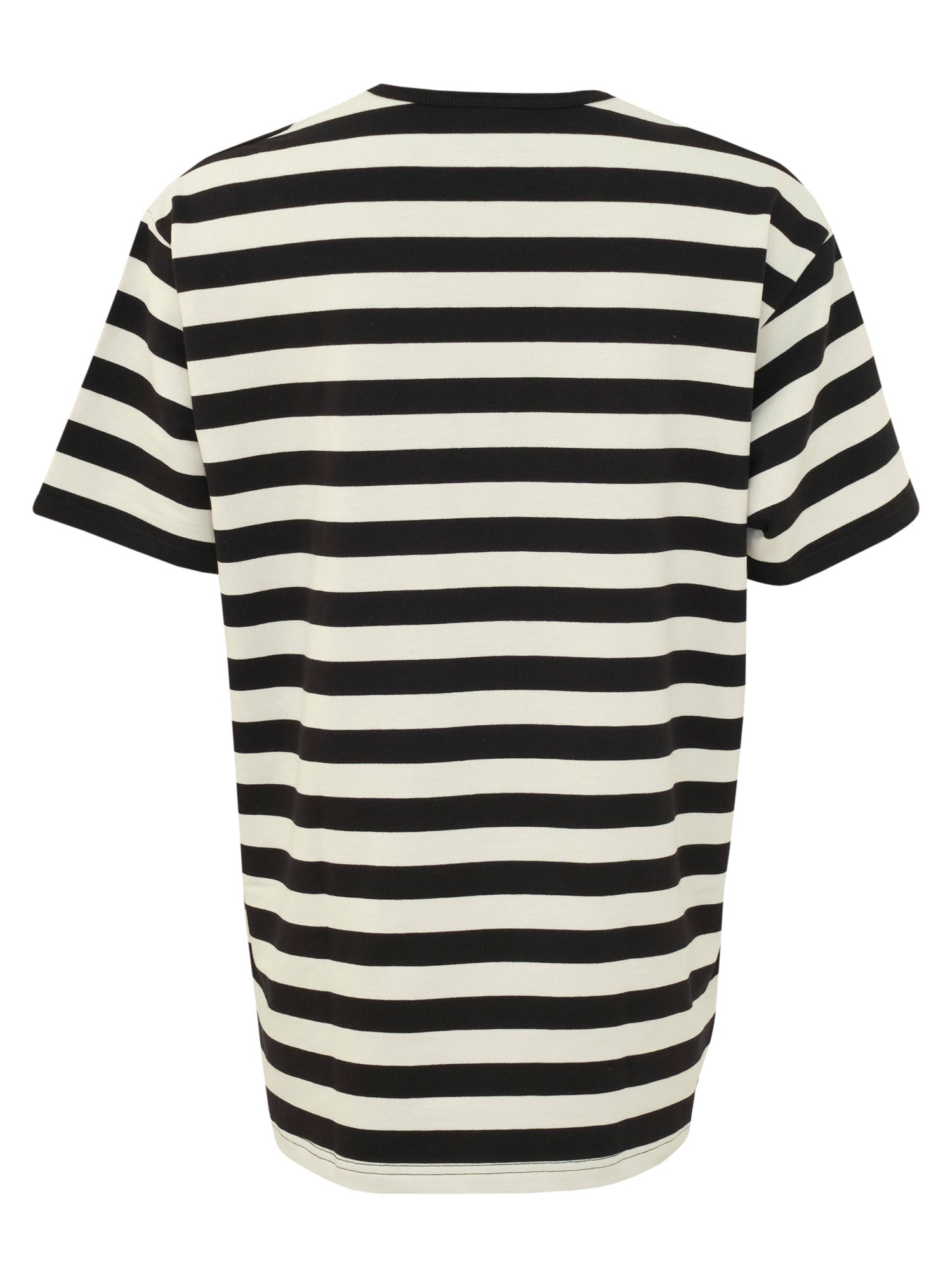 Matti T-paita Raita, Musta/Valkoinen