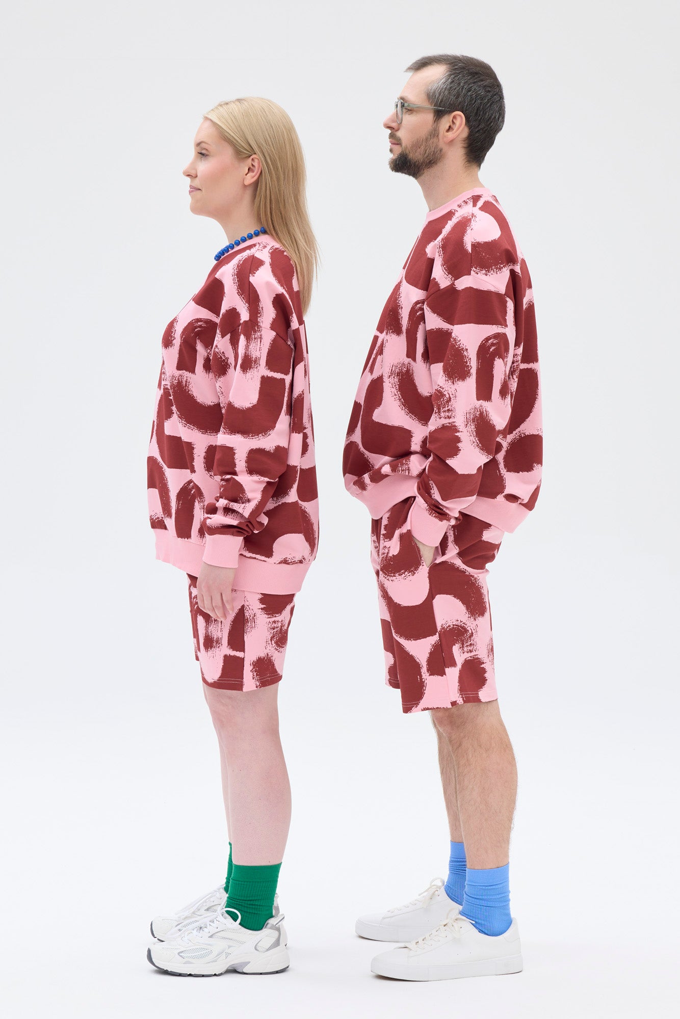 Elko Unisex Svetari Kaari, Pinkki/Punainen