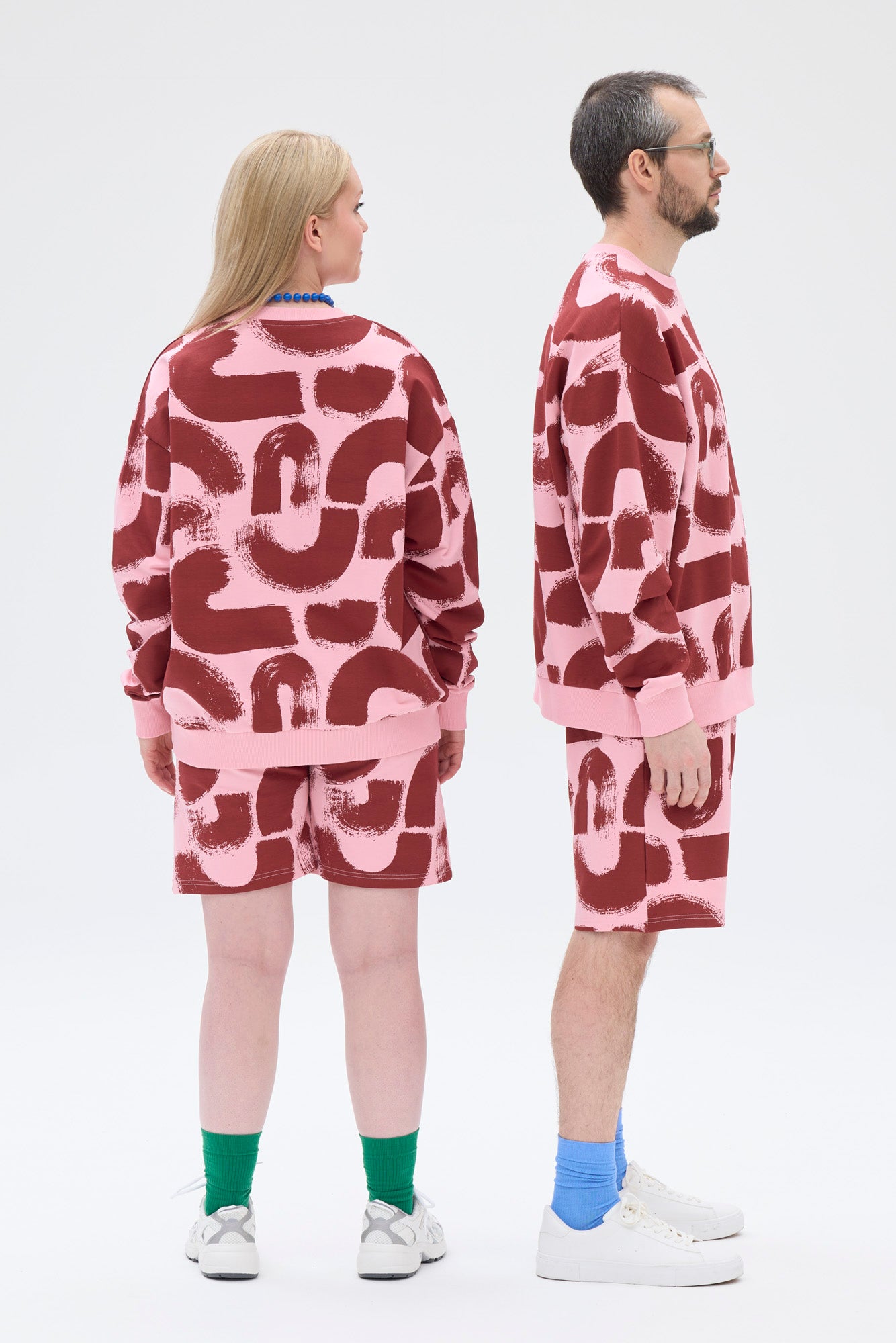 Elko Unisex Svetari Kaari, Pinkki/Punainen