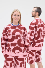 Elko Unisex Svetari Kaari, Pinkki/Punainen