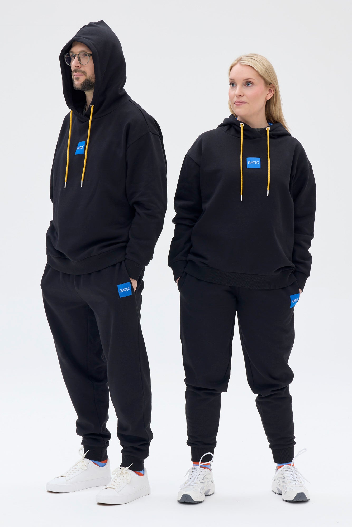 Dax Unisex Huppari, Musta