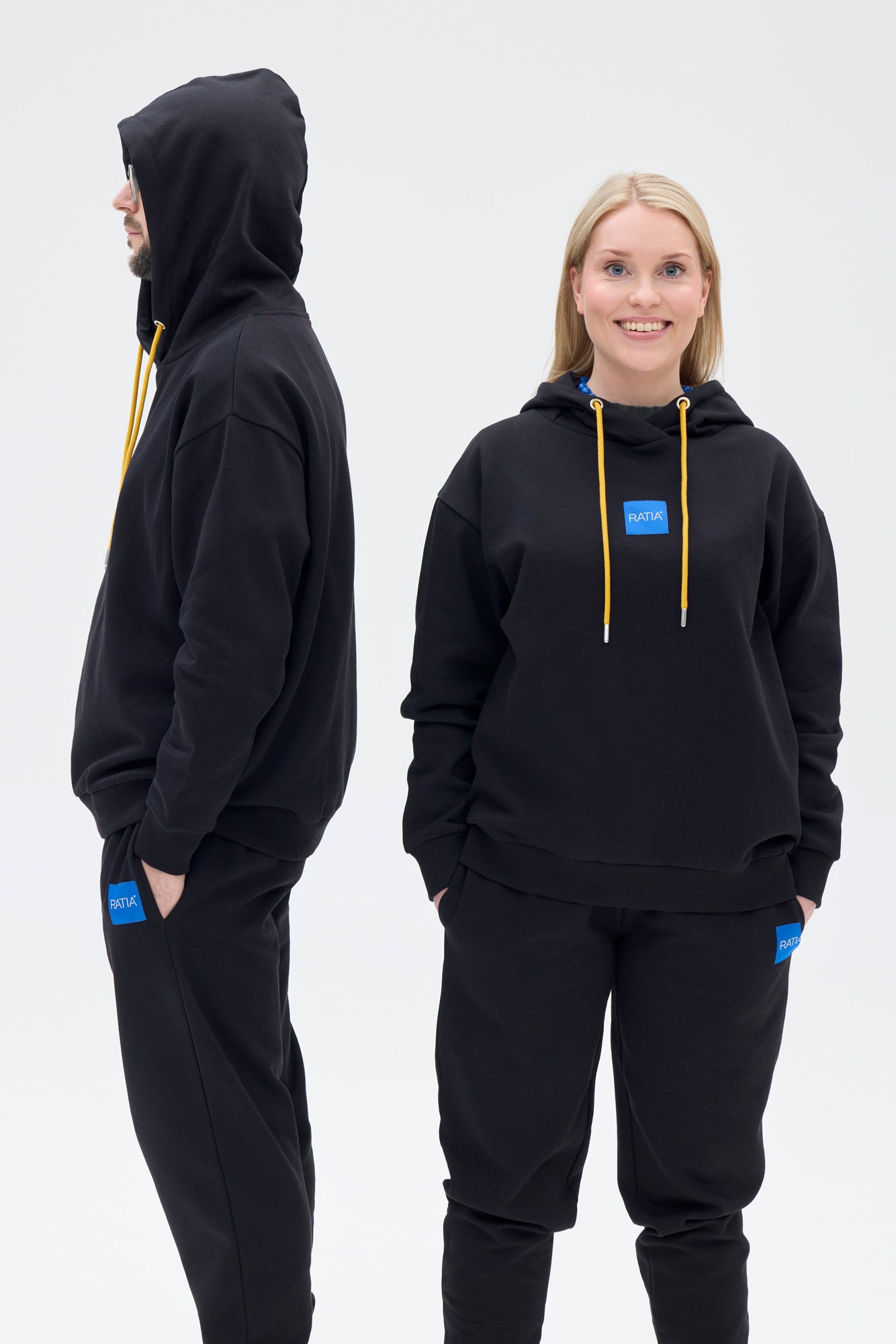 Dax Unisex Huppari, Musta