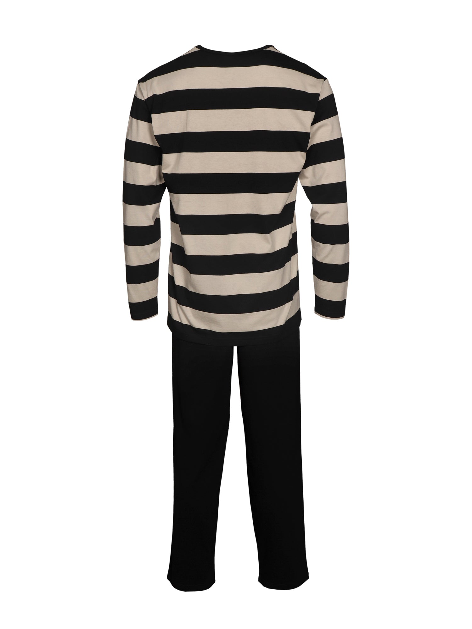 Pyjamas Stripe, Black/Sand